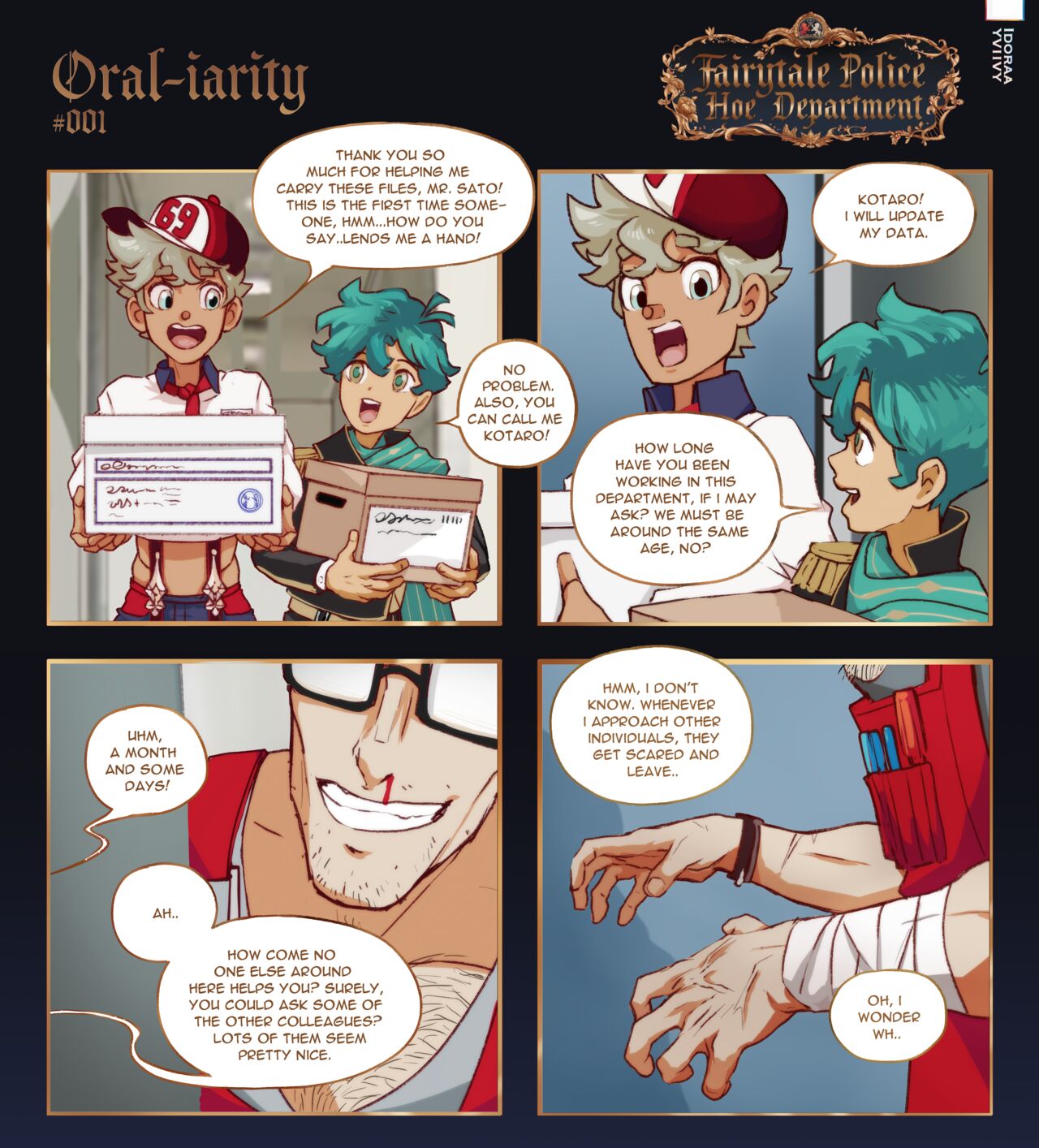 IdoraaD - Fairy Tale Police Ho Department page 1 full