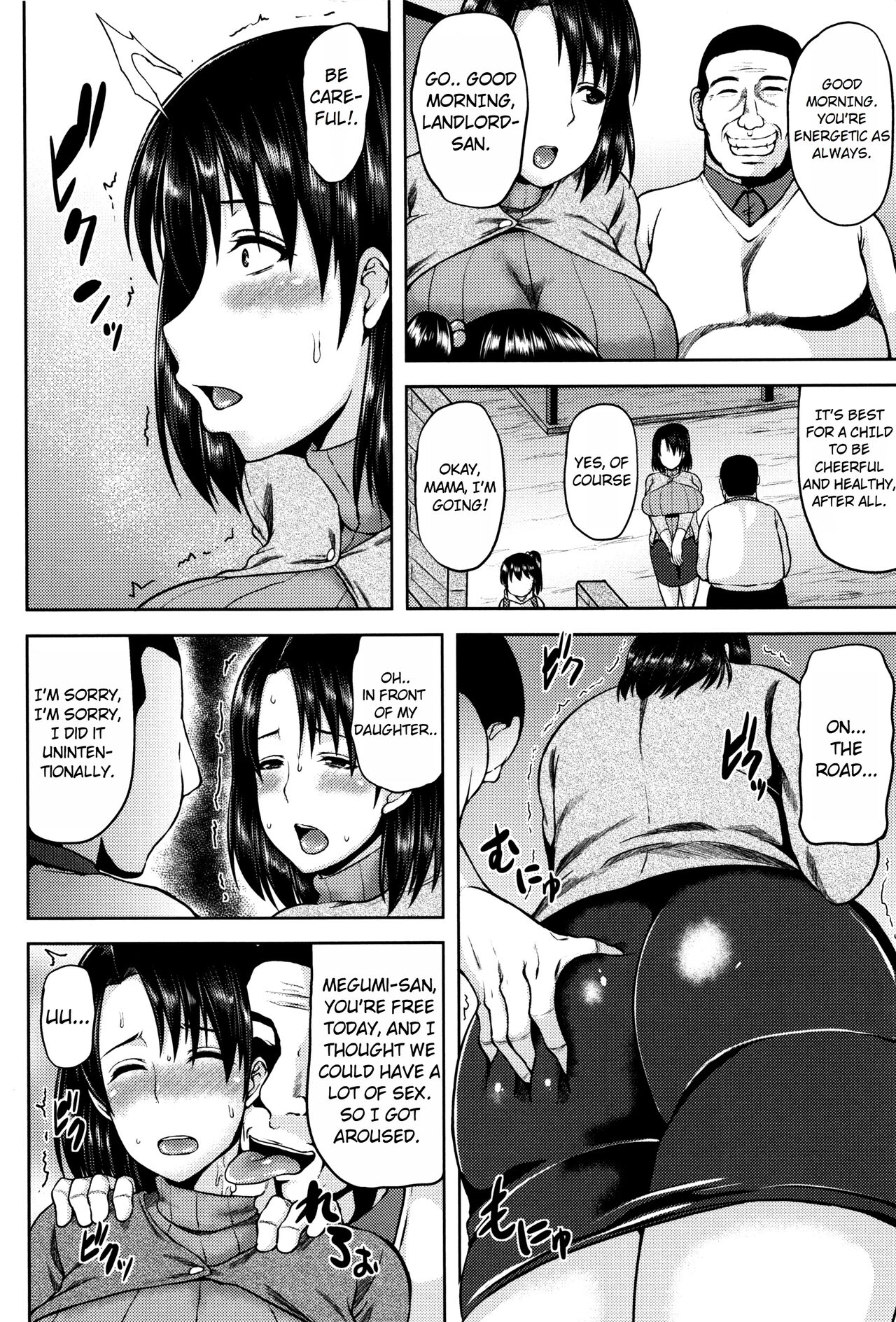 Zetsurin Ooya to Single Mother | An incredible landlord and single mom page 2 full