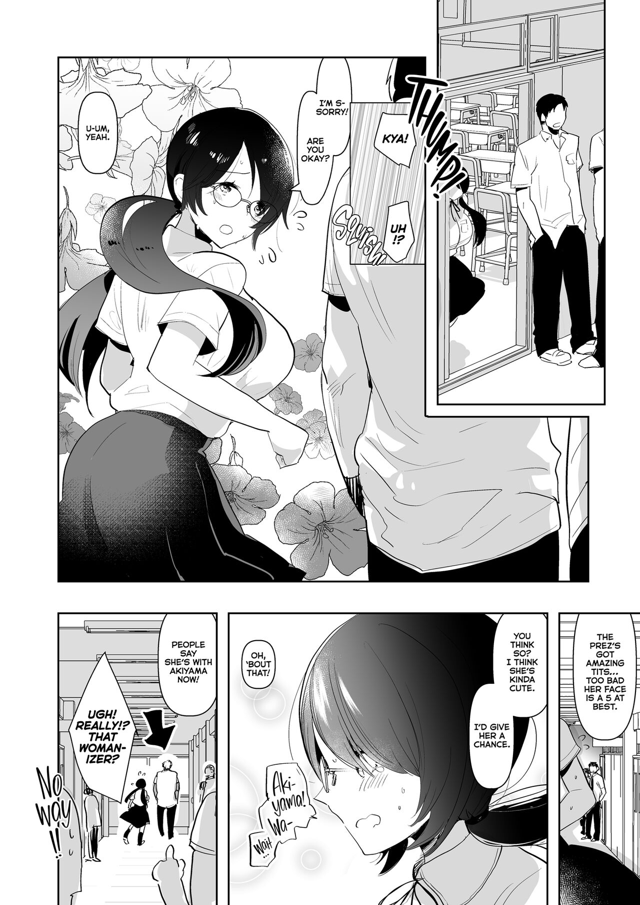 Yarichin  no Ore ga Jimi de Otonashii Kanojo  no Futanari Dekachin ni Dohamari Shiteru Hanashi | My Womanizing Days Are Over! Now I’m All About Her Futa Cock page 4 full