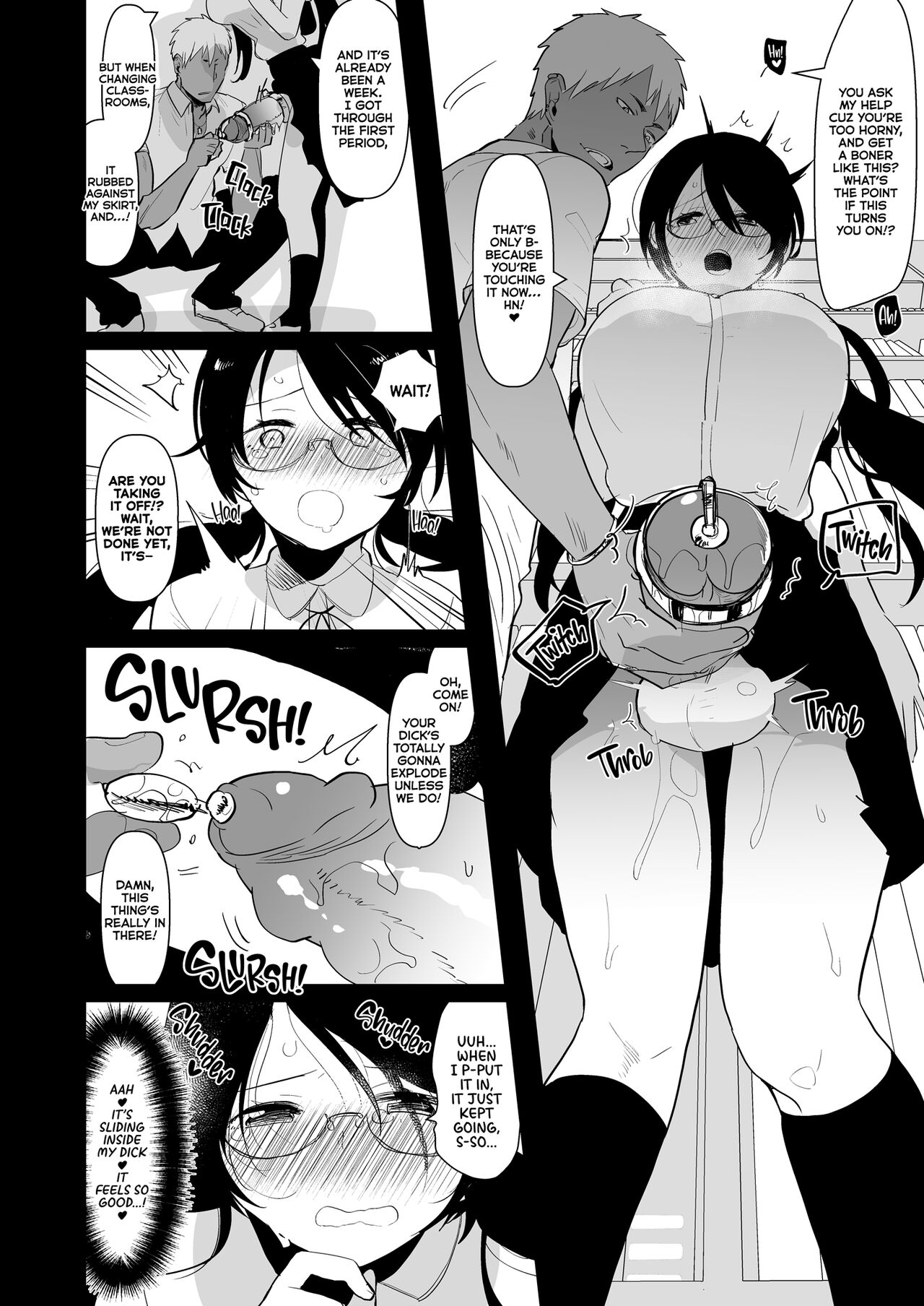 Yarichin  no Ore ga Jimi de Otonashii Kanojo  no Futanari Dekachin ni Dohamari Shiteru Hanashi | My Womanizing Days Are Over! Now I’m All About Her Futa Cock page 8 full