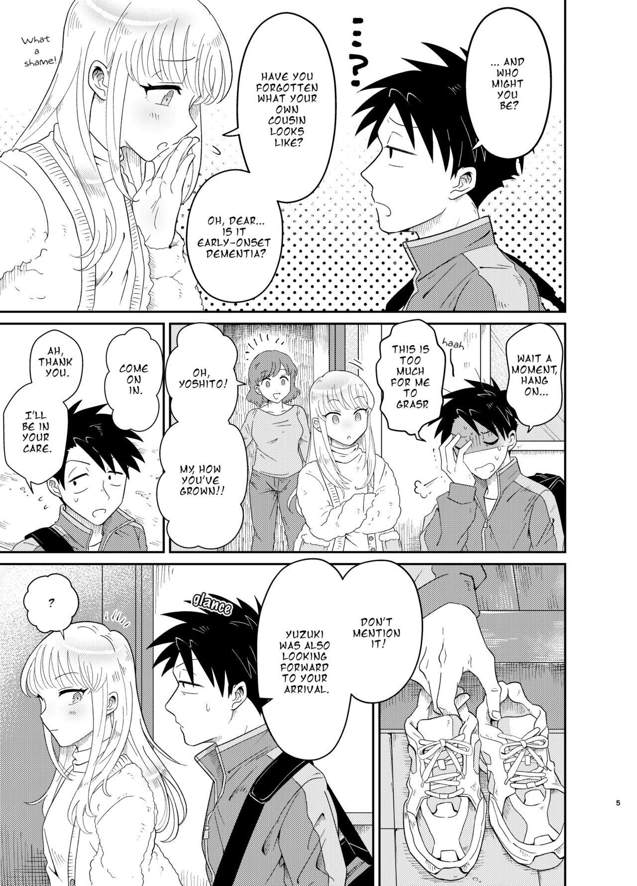 Mechakucha Kawaikute Ecchi na Itoko wa Suki desu ka? | Don't You Like Your Absurdly Cute and Erotic Cousin? page 5 full