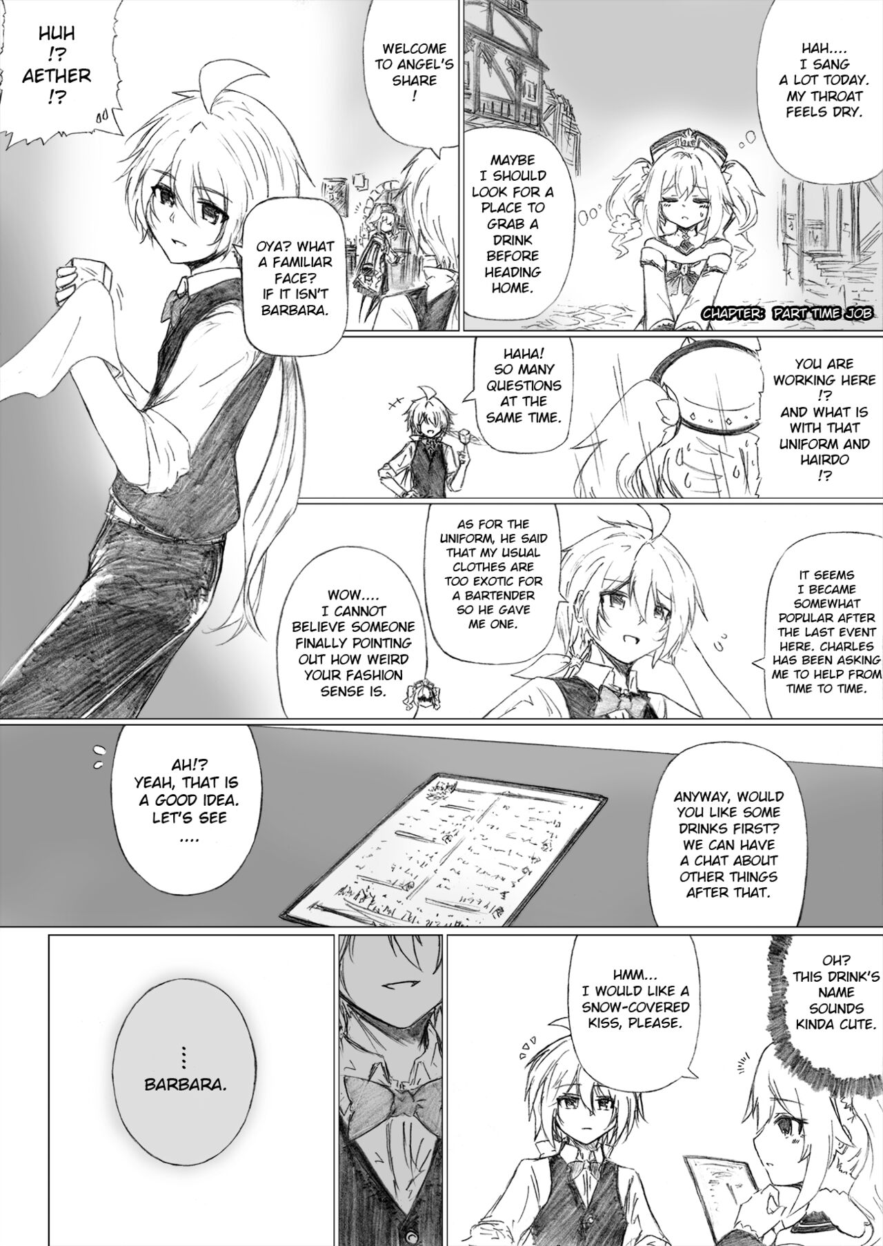 KuroCrimson Genshin Impact Manga Vol 4 page 1 full