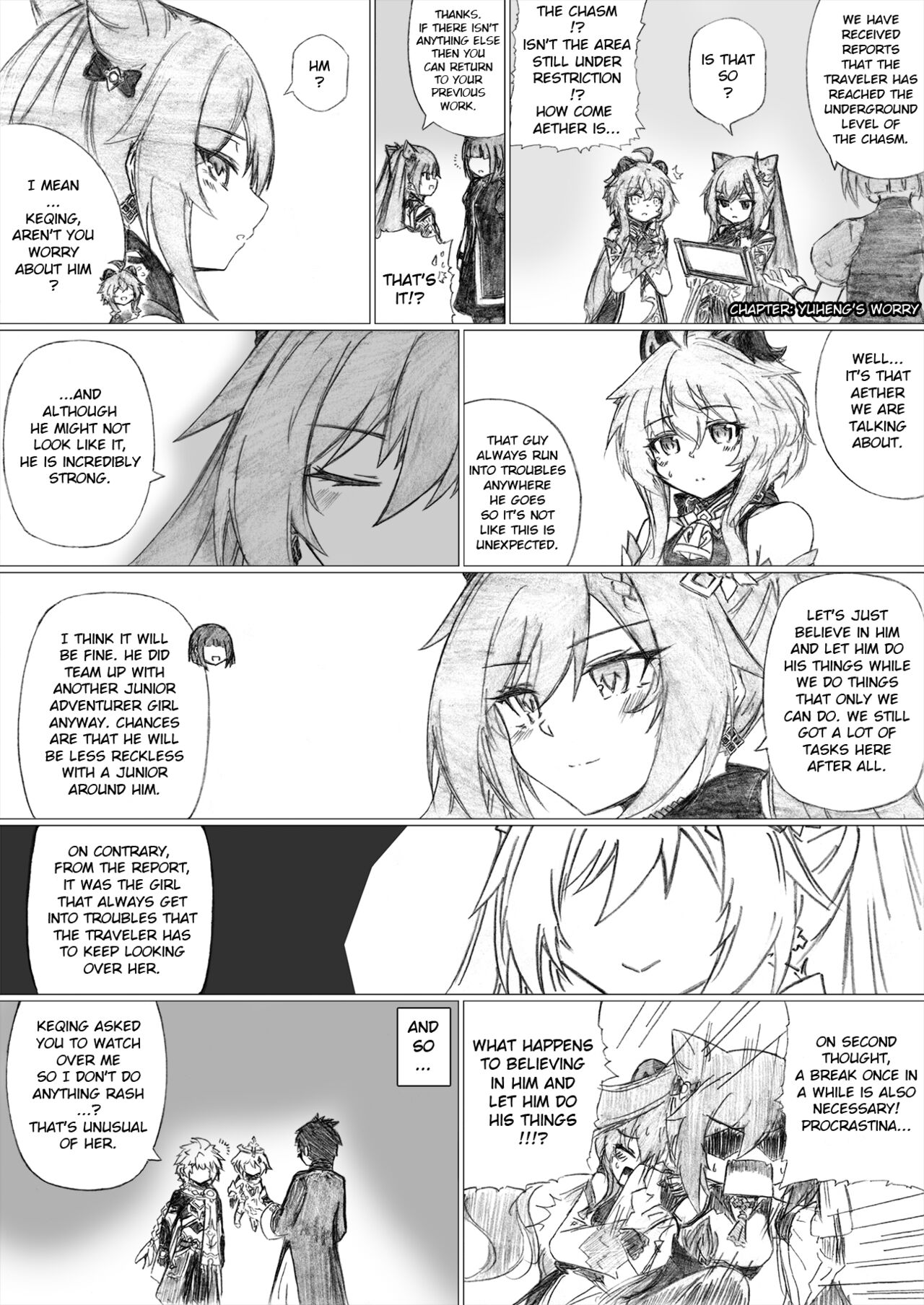 KuroCrimson Genshin Impact Manga Vol 4 page 3 full