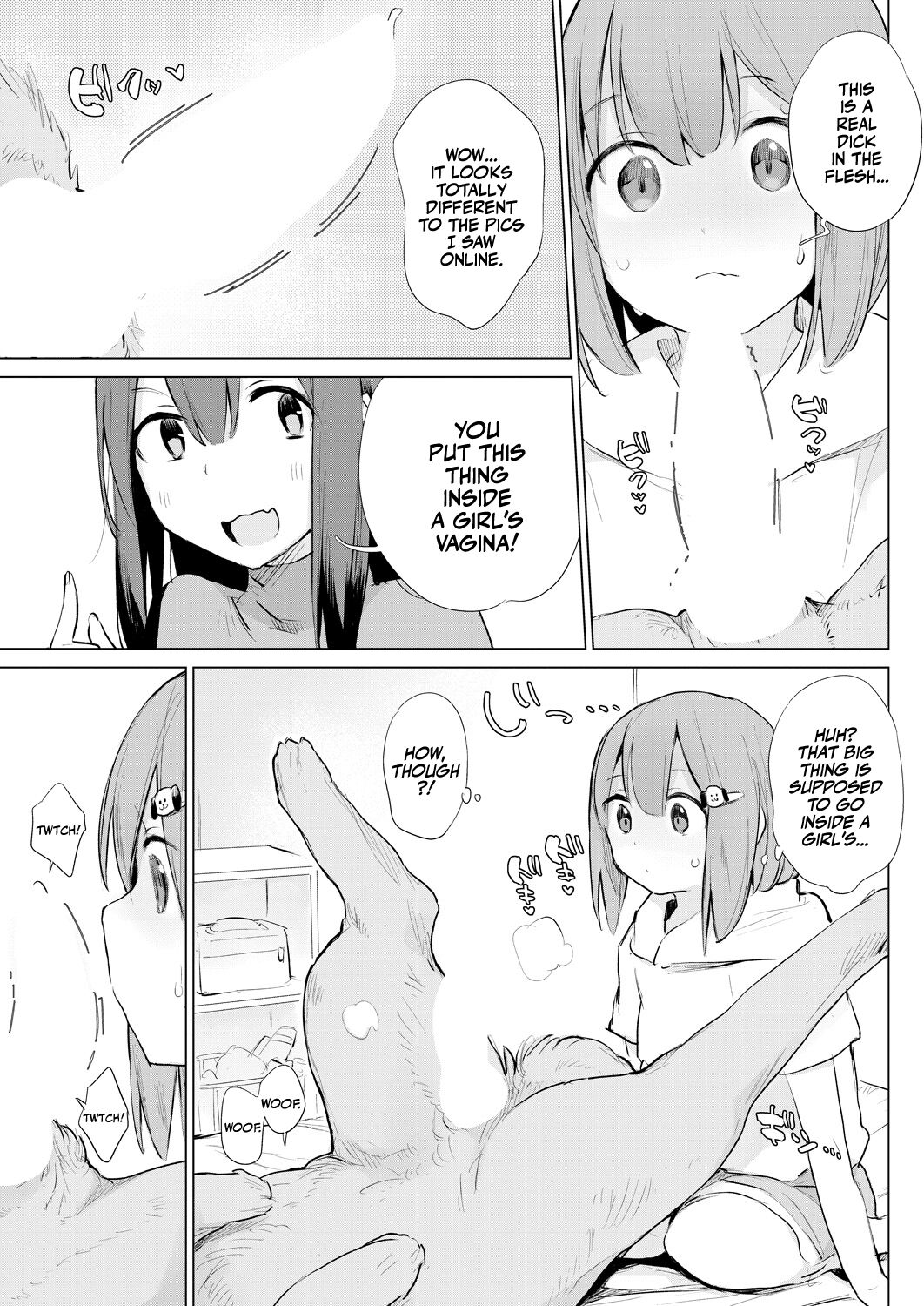 Kinjo no Oneesan ni Sex o Shitsumon o Shitara Inukan Susumerareta Hanashi | I Tried Asking My Neighbor About Sex and Was Introduced to Bestiality Sex page 5 full