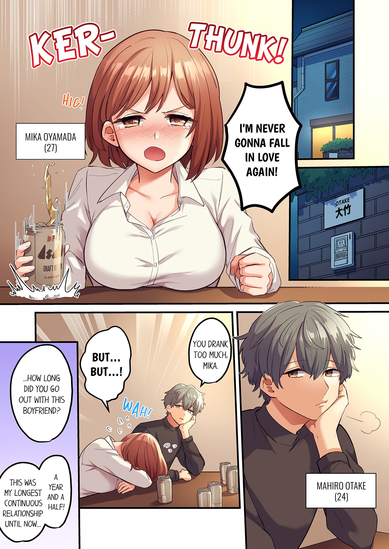 Netorare SEX wa 1-Shuukan - Kuzu Osananajimi ni Ijimerarete, Ikasarete... 1-2 | Forced to Have Sex For a Week— Teased and Forced to Come by My Piece of Trash Childhood Friend 1-2 page 2 full