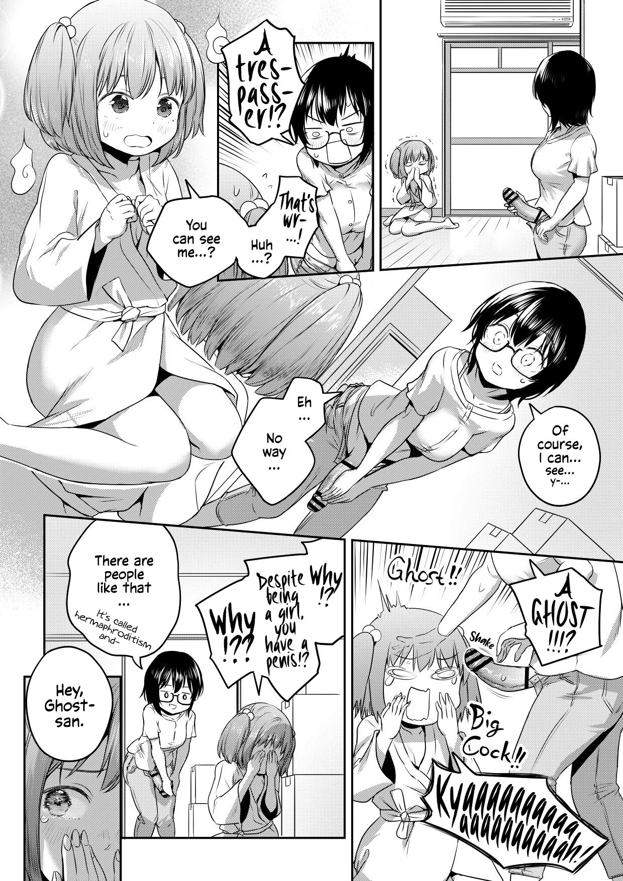 Futanari-chan no Shin Seikatsu to Yuurei-chan page 2 full