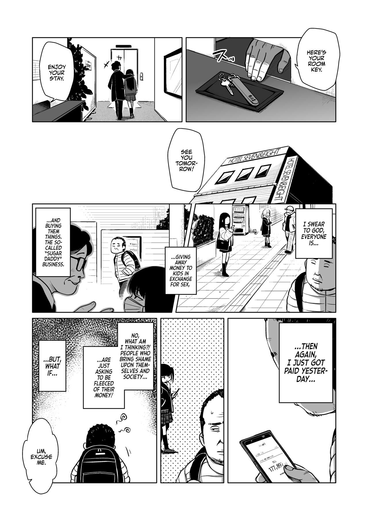 Shiritsu Miya Shou Papakatsu Club - Afterschool sex volunteers | Miya Grade School's Sugar Daddy Club page 2 full