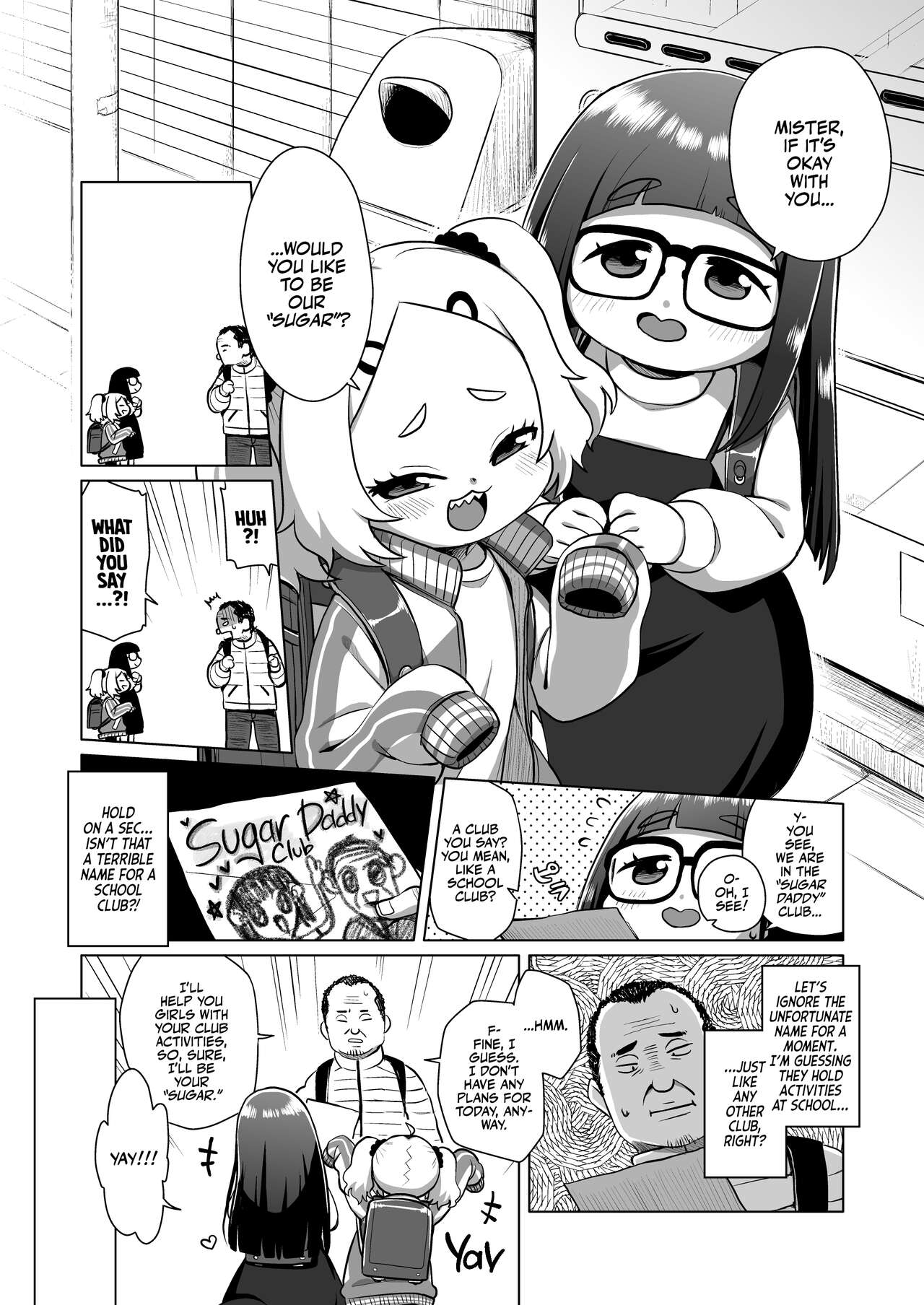 Shiritsu Miya Shou Papakatsu Club - Afterschool sex volunteers | Miya Grade School's Sugar Daddy Club page 3 full