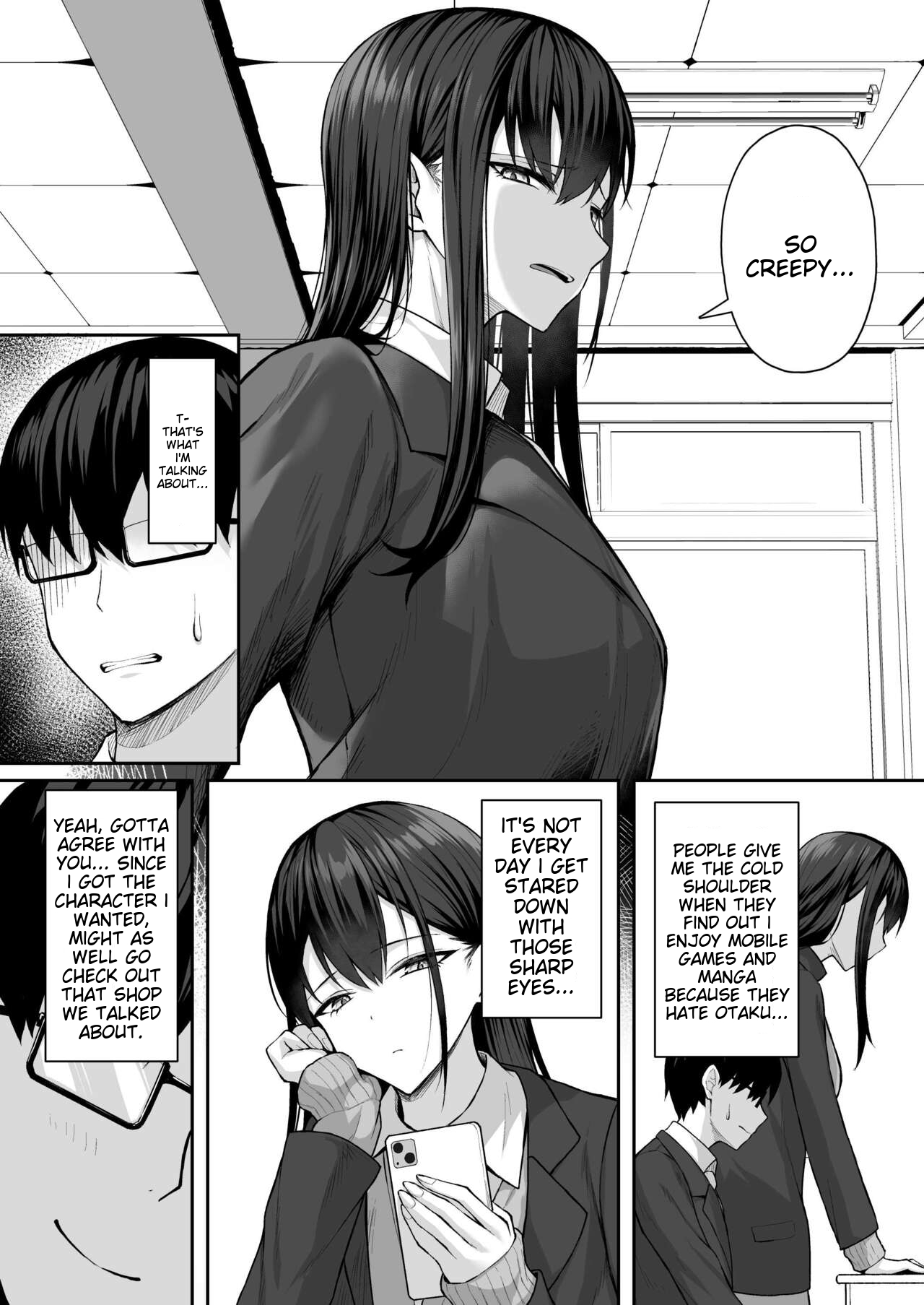 A story about turning a gal from class into an obedient erotic maid page 4 full
