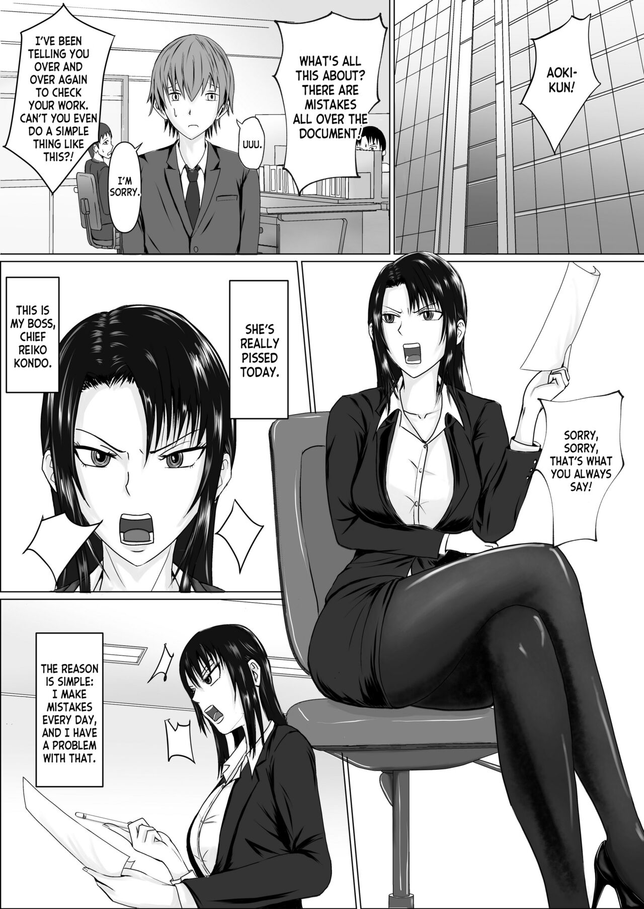Takabisha Joushi ni Hyoui | Possessing a Domineering Boss page 2 full