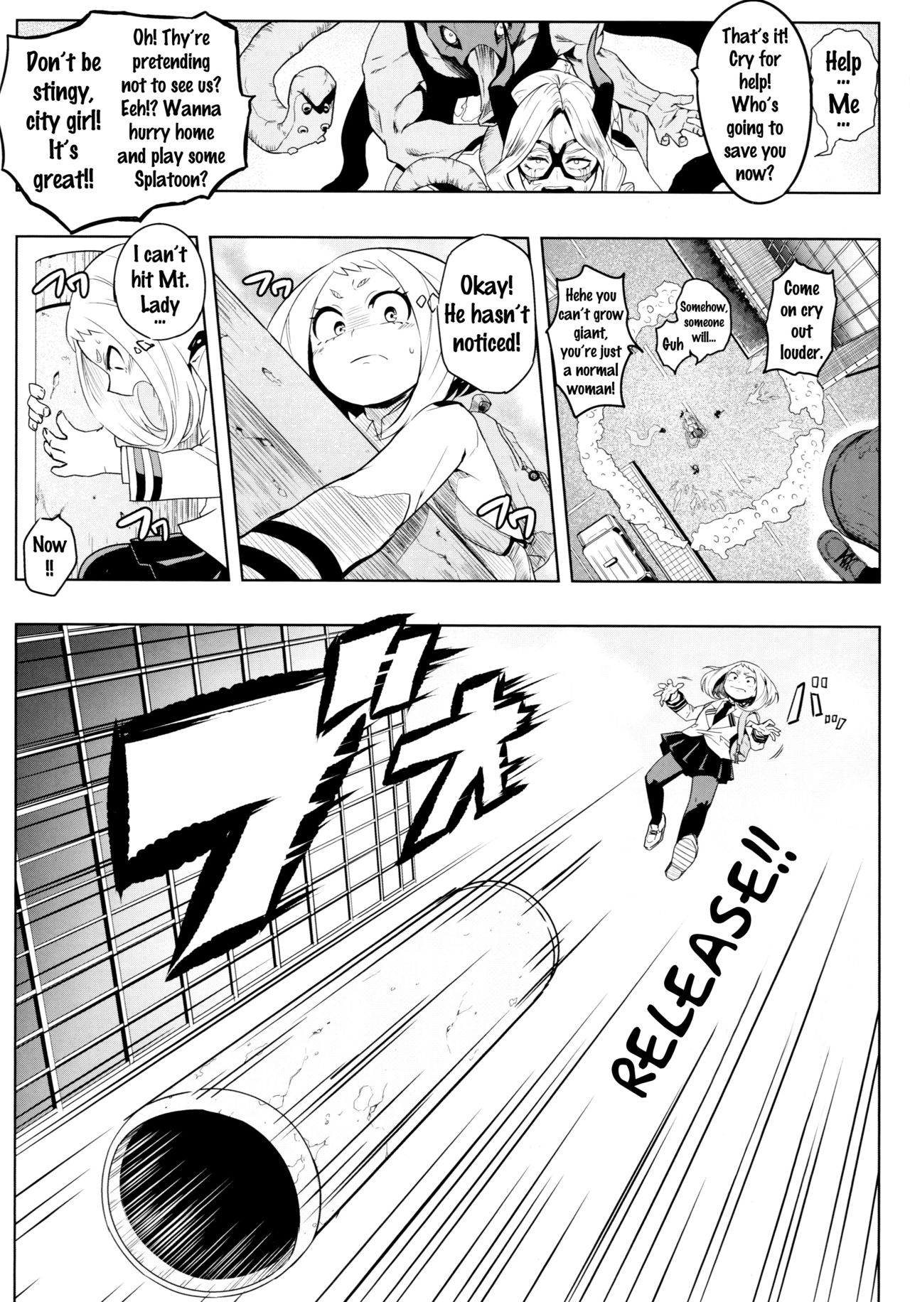 Saredo Uraraka ni! Ikari no Gachimacchi - Still Behave Uraraka! page 6 full