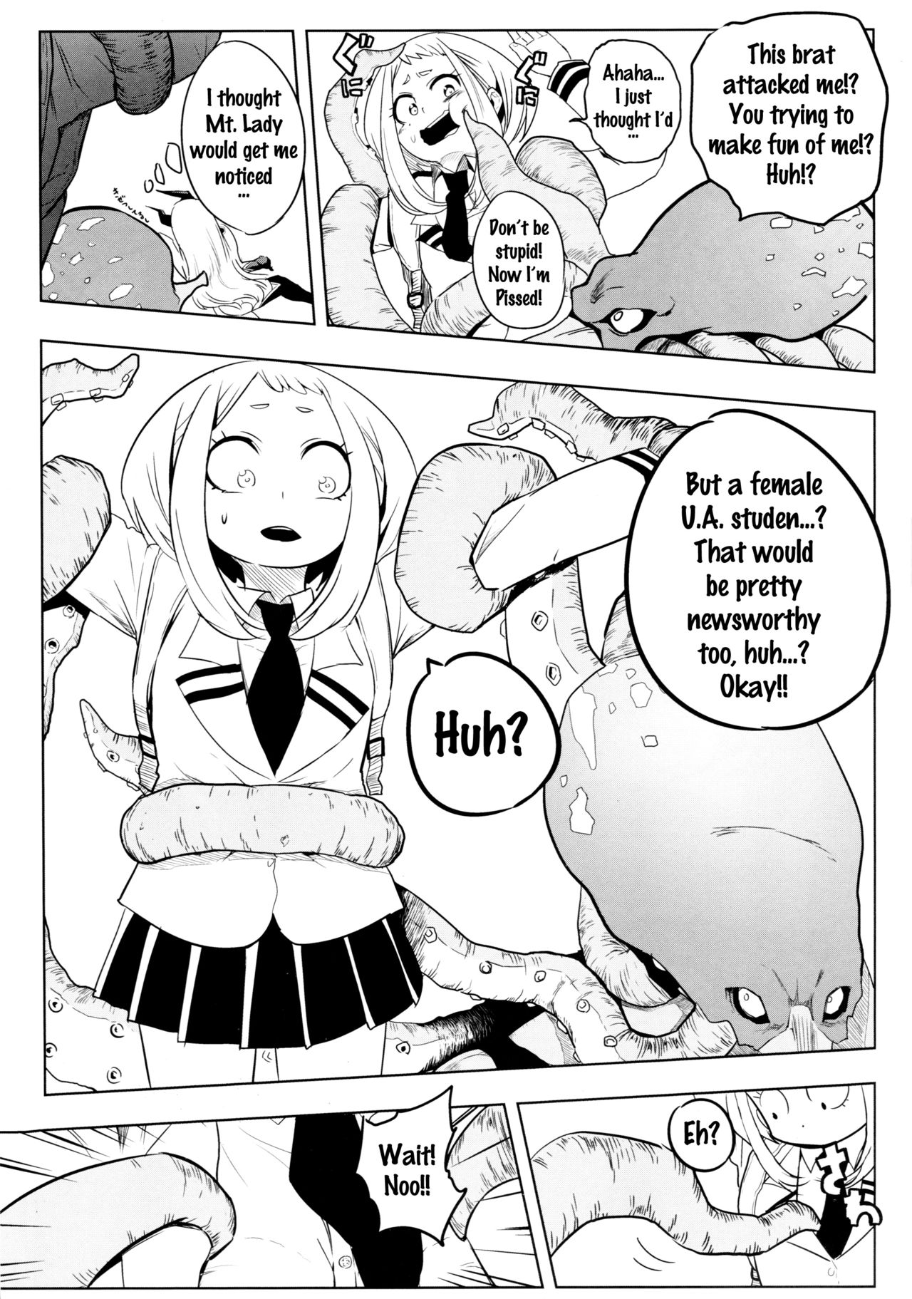 Saredo Uraraka ni! Ikari no Gachimacchi - Still Behave Uraraka! page 9 full