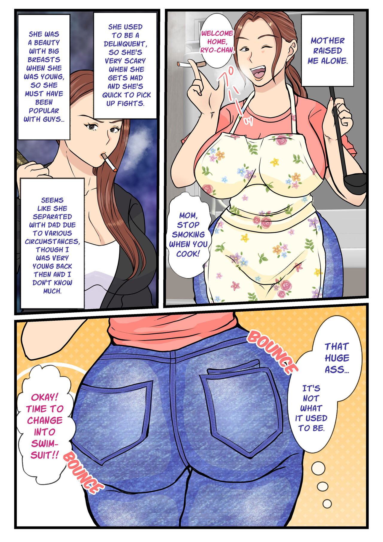 Moto Yan Haha, Mujintou nite Mesu ni naru Zenpen page 5 full