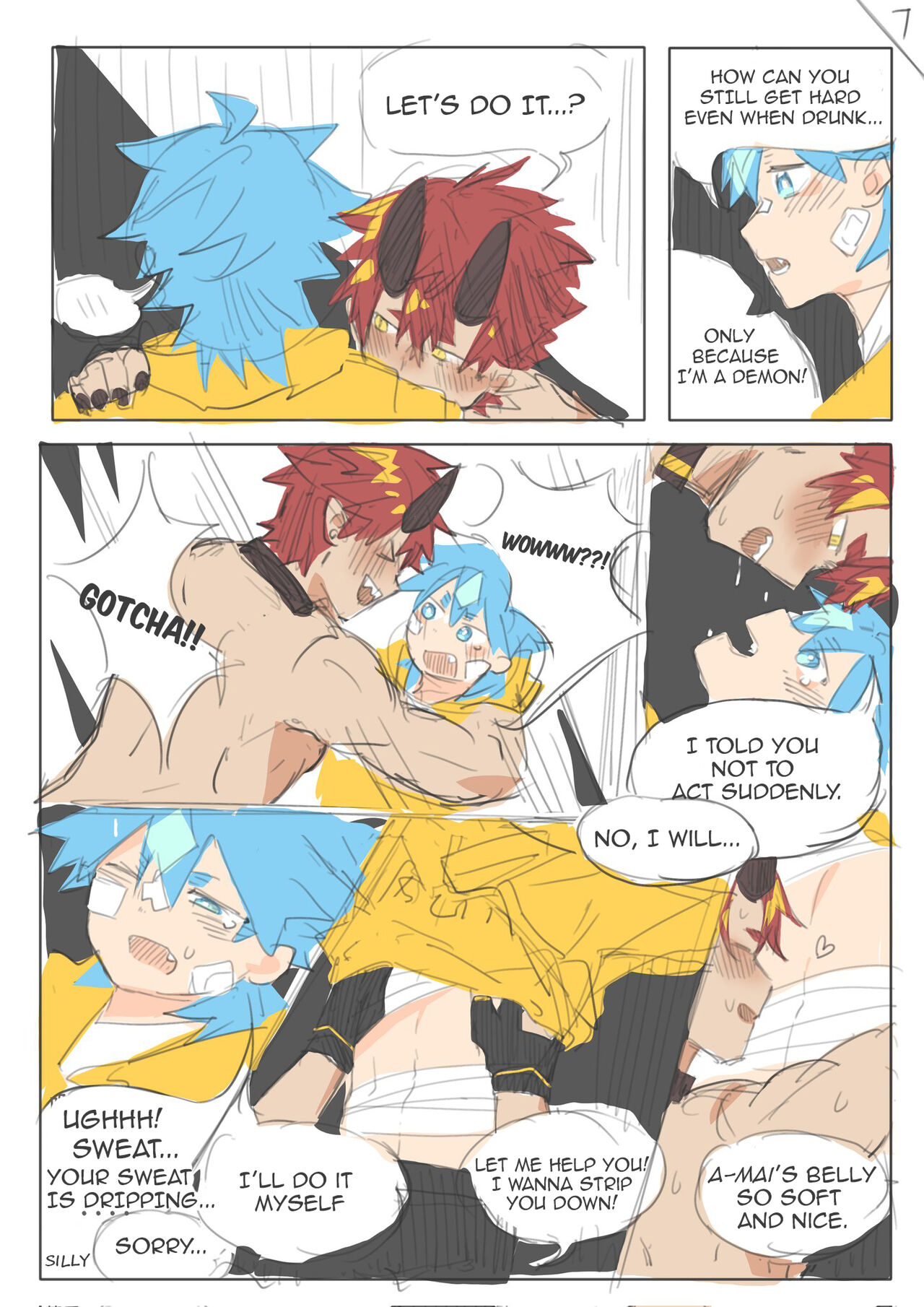 Twitter short manga page 7 full