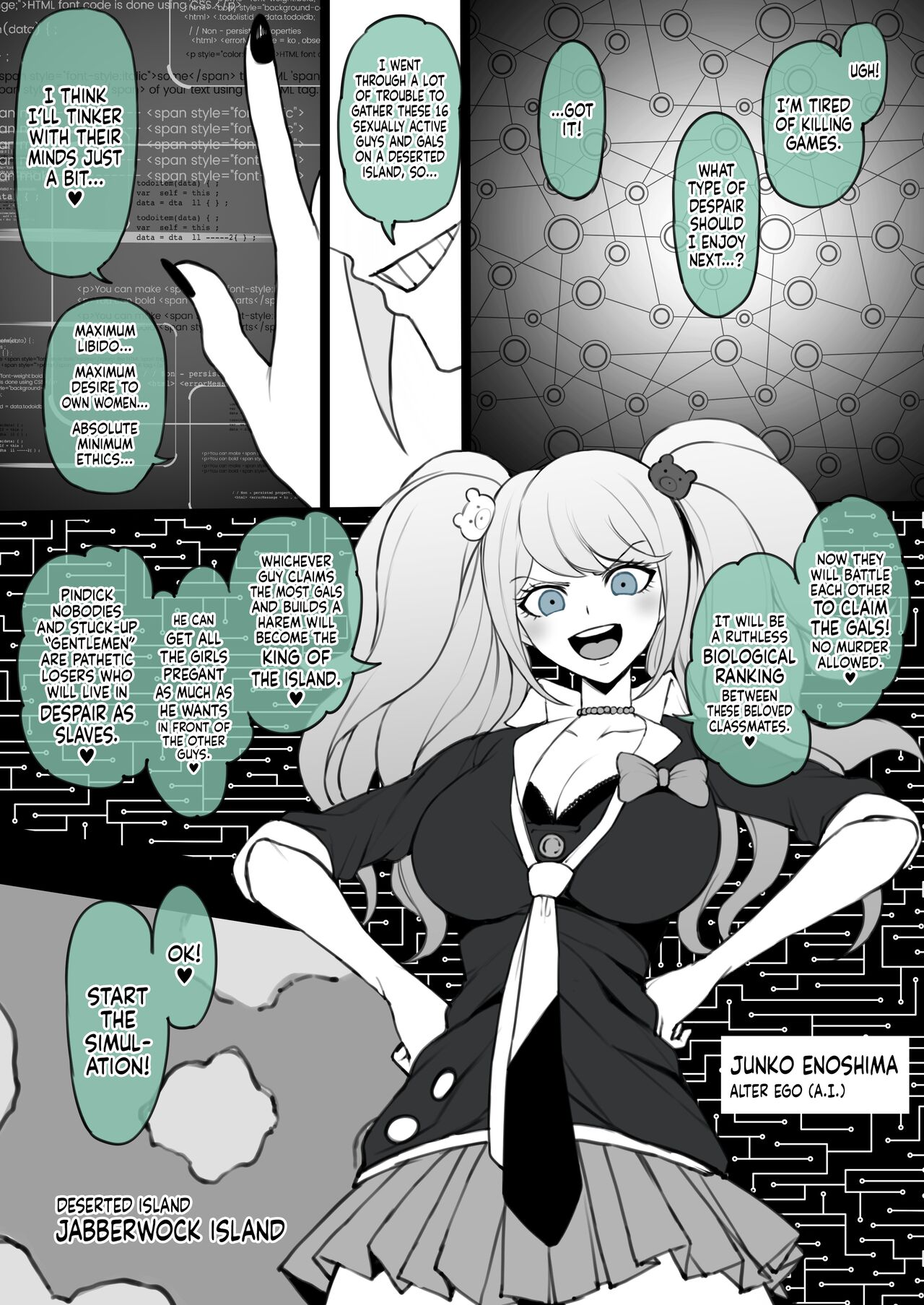 Danganronpa 2 page 1 full