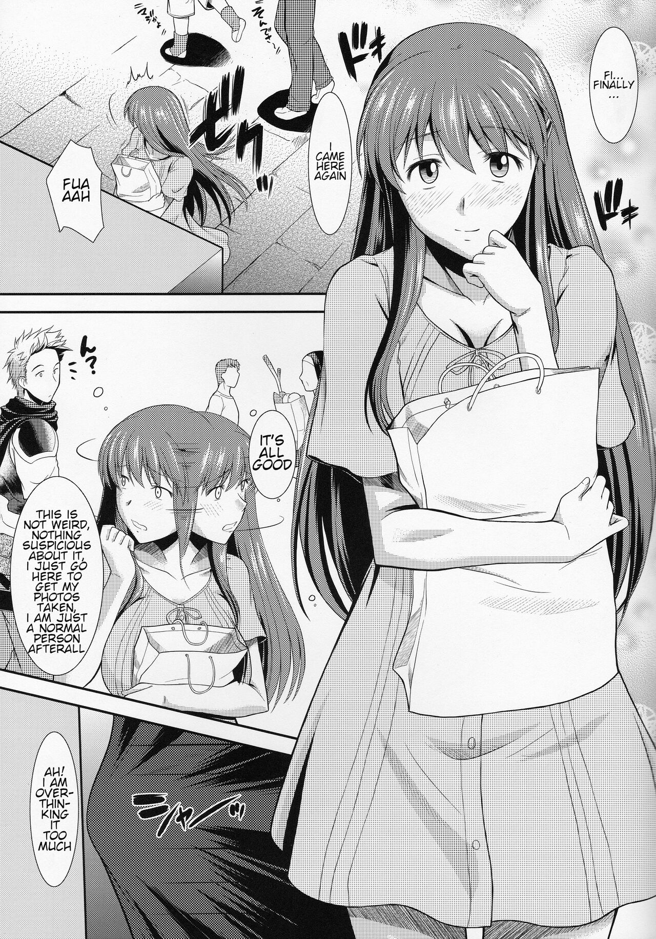 Hakuchuu ni Machinaka de Zenra Roshutsu Onanie Shichau notte Kimochi Ii English page 8 full