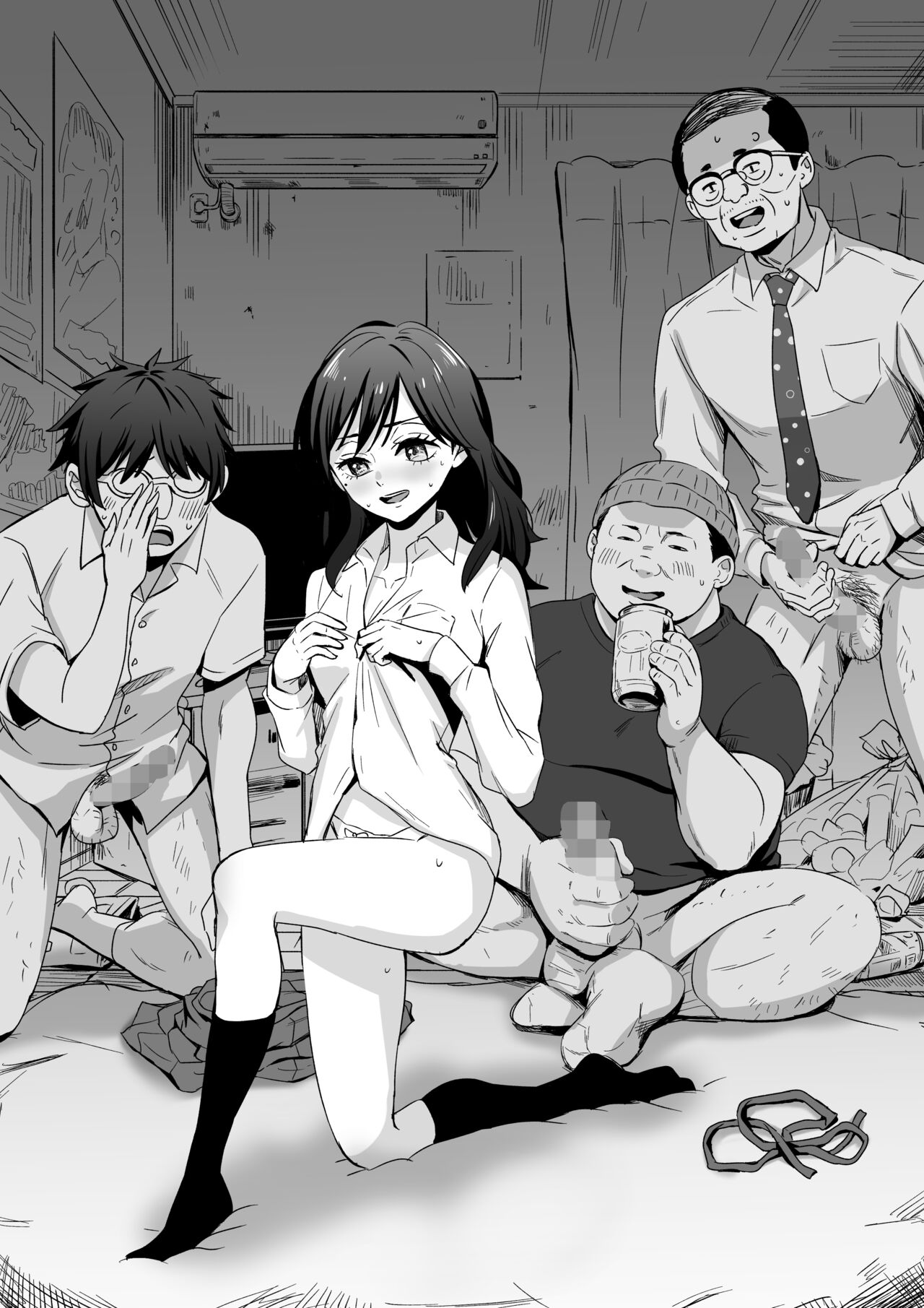 汚部屋でバレエ Cranes in the sweeper page 8 full