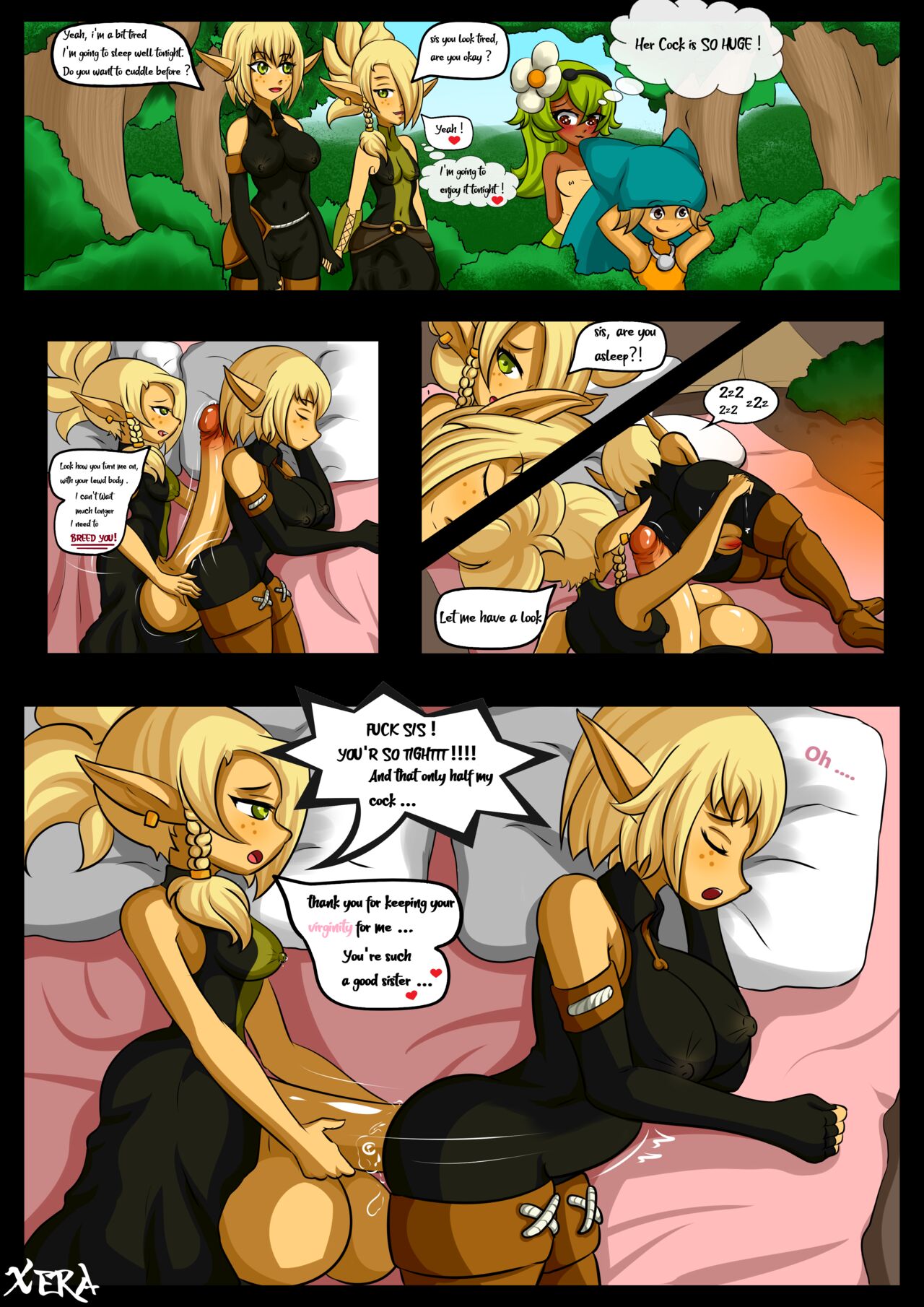 Eva X Cléo ~ two loving sisters page 1 full