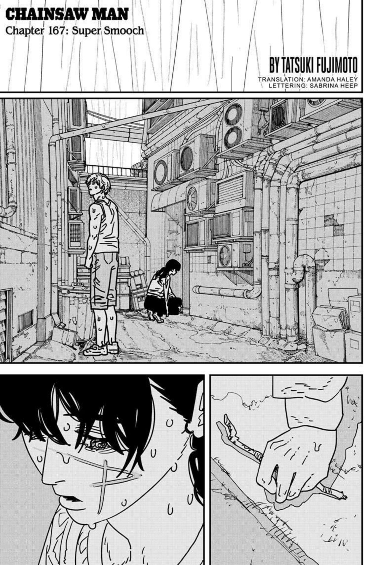 Chainsawman chapter 167 Super Smooch page 1 full