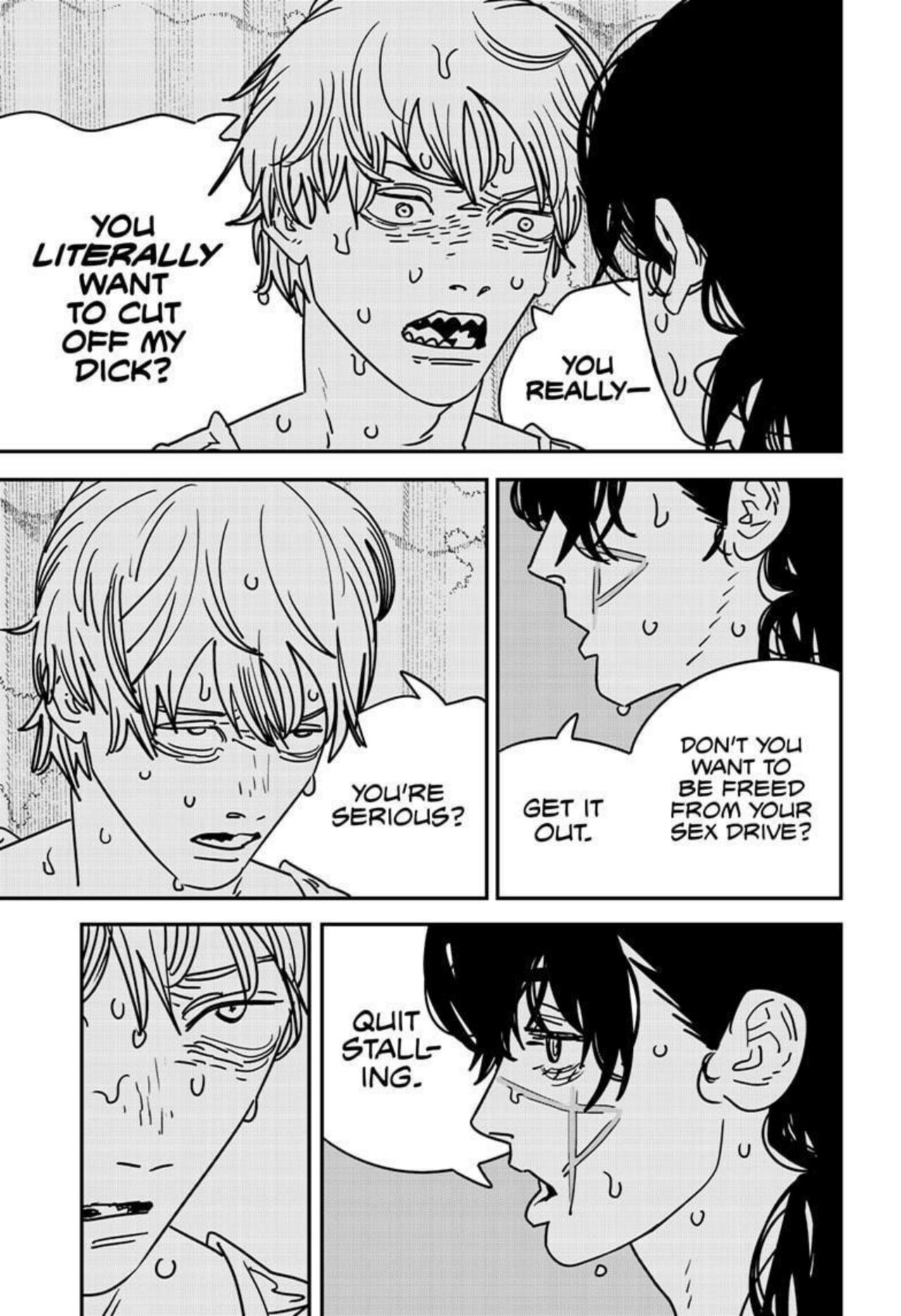 Chainsawman chapter 167 Super Smooch page 3 full