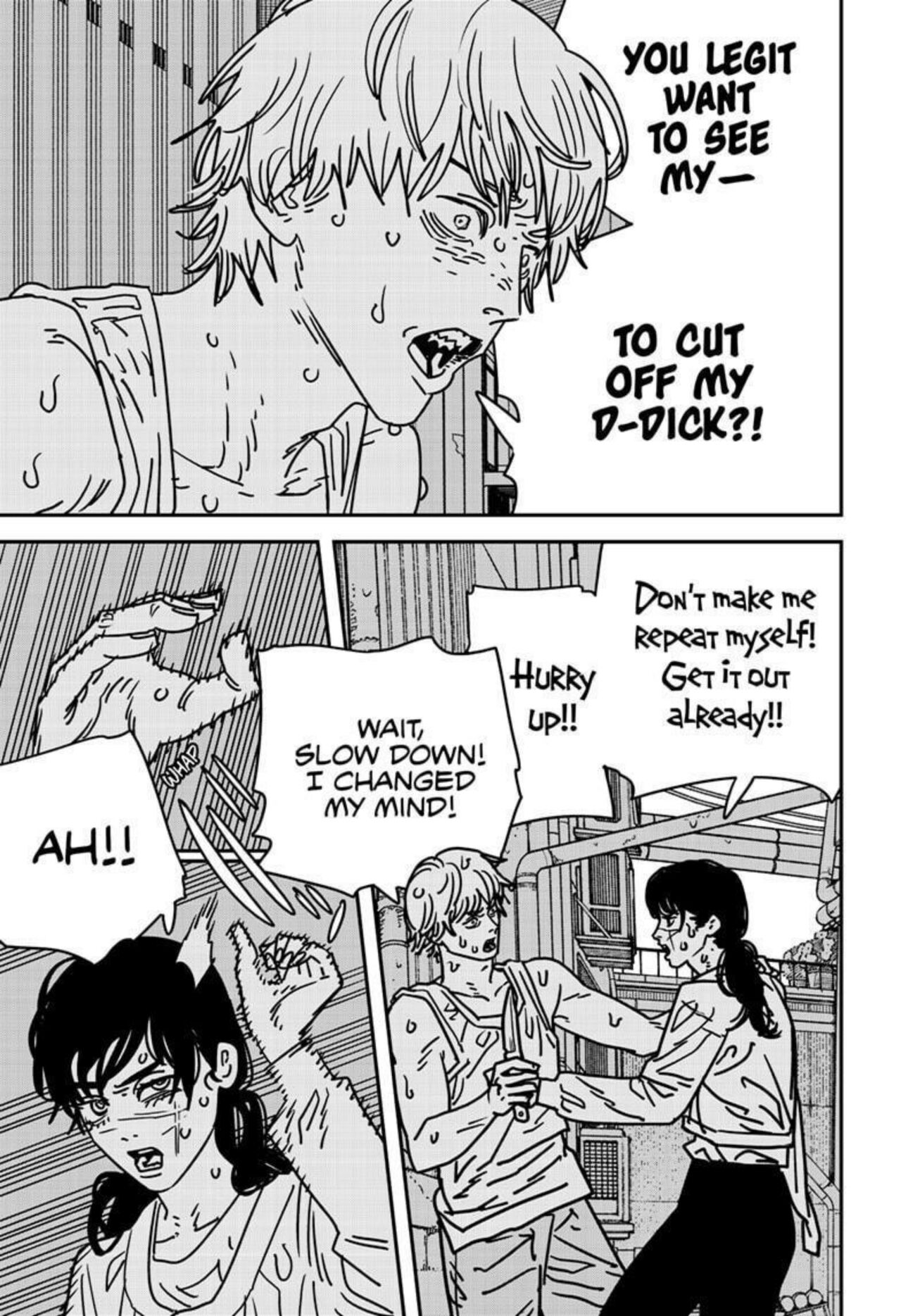 Chainsawman chapter 167 Super Smooch page 5 full