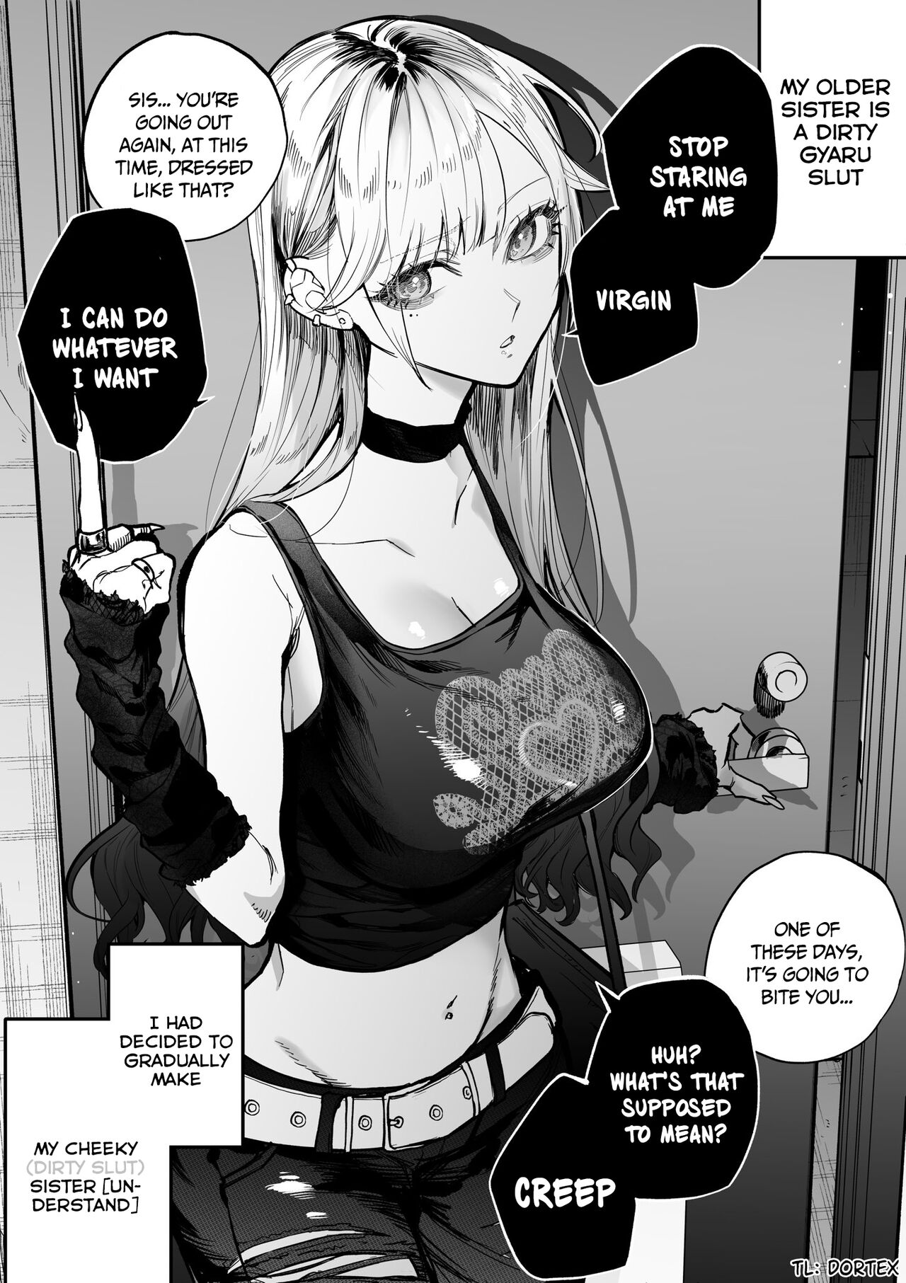 [Egaki Numa] The Day I Decided to Make My Cheeky Gyaru Sister Understand in My Own Way Ch. 1-5 (Ongoing) Hentai - Raw