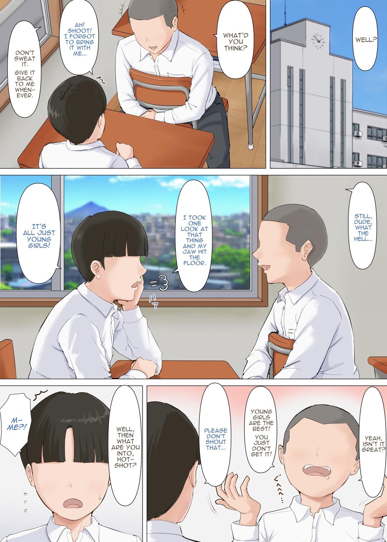 Kazu-kun to mama page 9 full