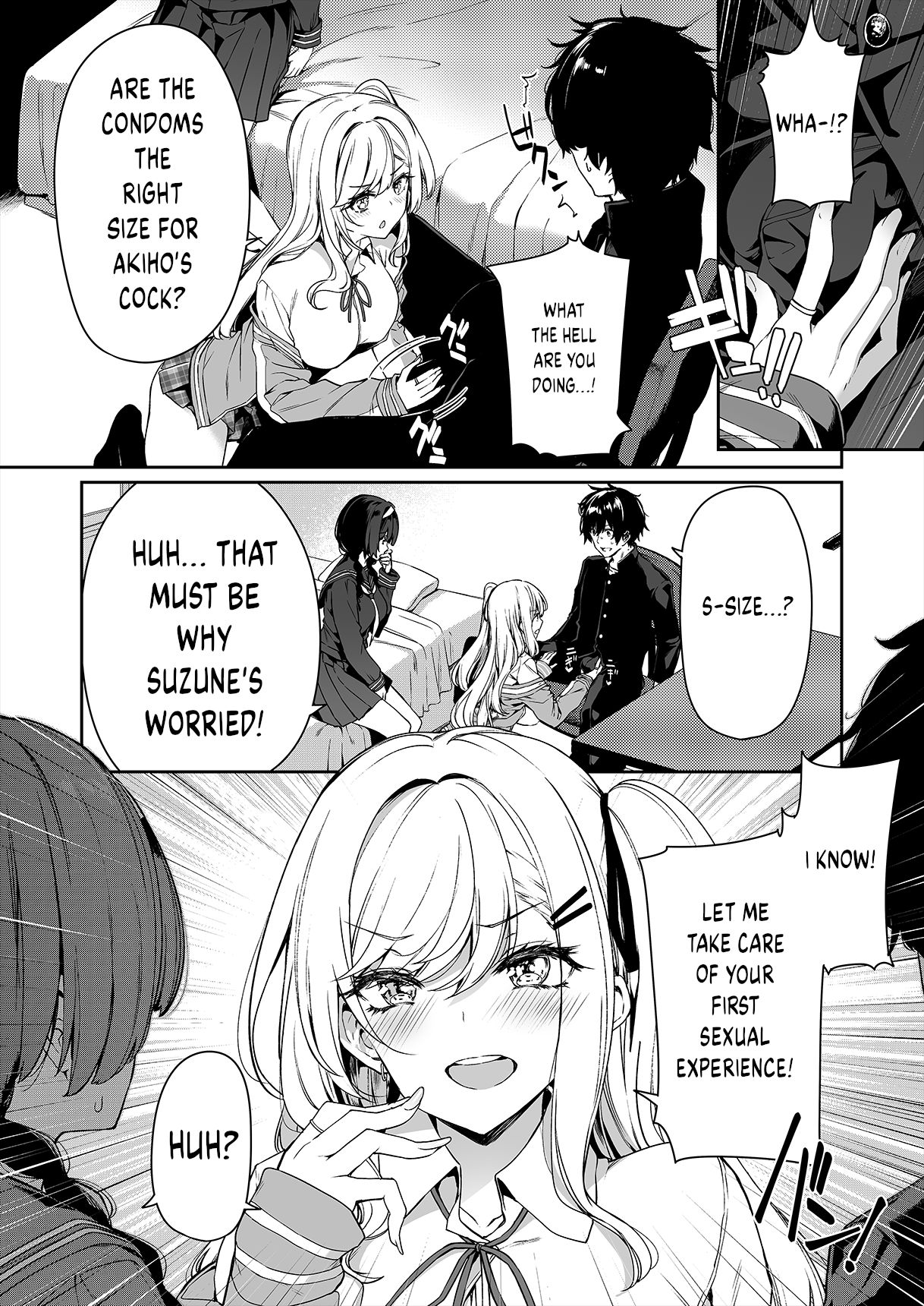 [Bottle Ship Bottler (Kazakura)] InCha Couple ga You Gal-tachi to SEX Training Suru Hanashi [English] {akanameTL} [Decensored] Hentai - Raw  11