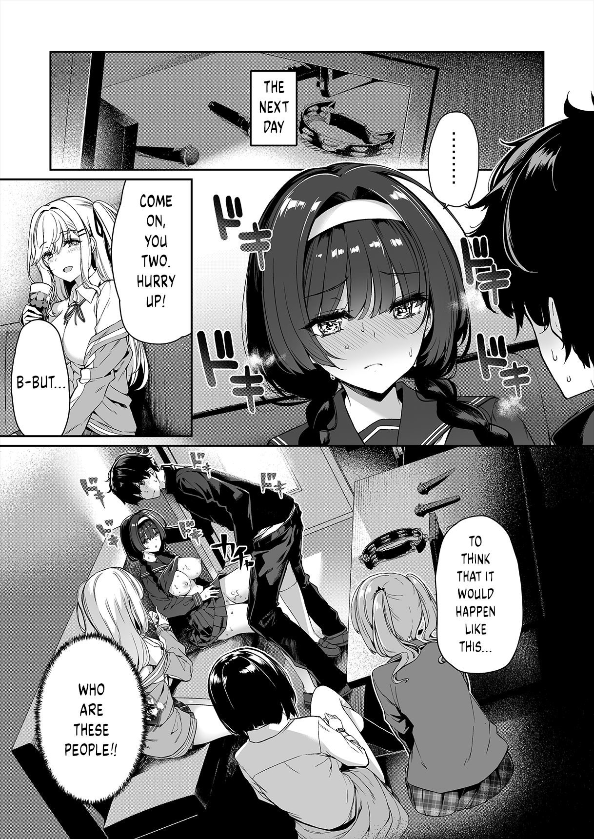 [Bottle Ship Bottler (Kazakura)] InCha Couple ga You Gal-tachi to SEX Training Suru Hanashi [English] {akanameTL} [Decensored] Hentai - Raw  12