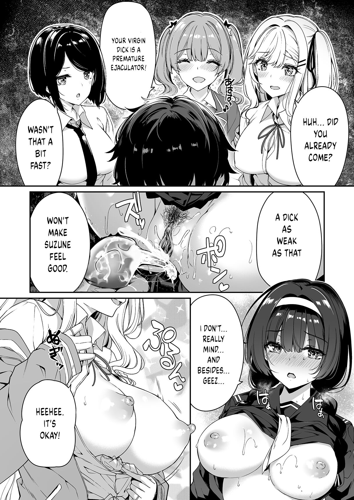 [Bottle Ship Bottler (Kazakura)] InCha Couple ga You Gal-tachi to SEX Training Suru Hanashi [English] {akanameTL} [Decensored] Hentai - Raw  15