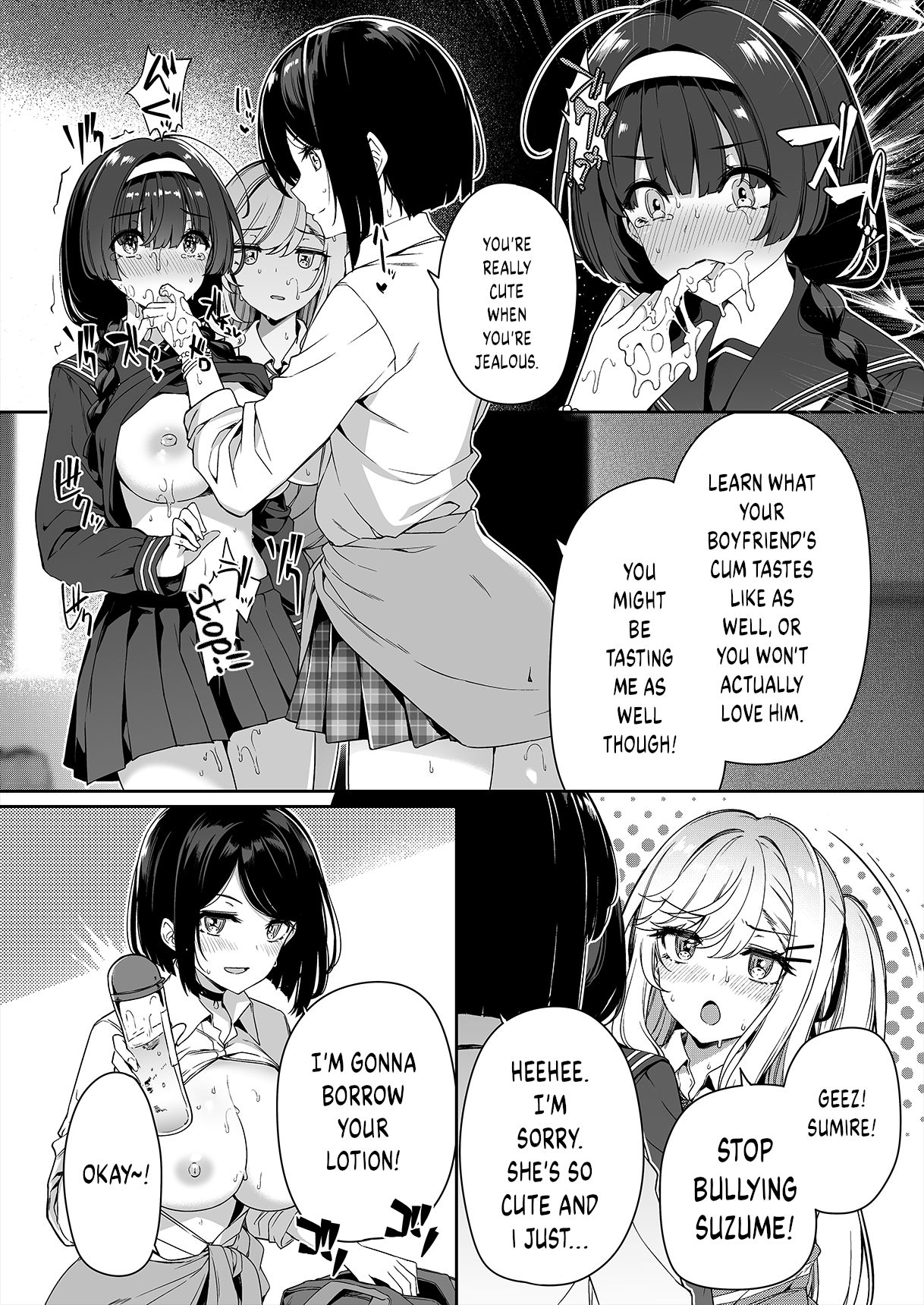 [Bottle Ship Bottler (Kazakura)] InCha Couple ga You Gal-tachi to SEX Training Suru Hanashi [English] {akanameTL} [Decensored] Hentai - Raw  27