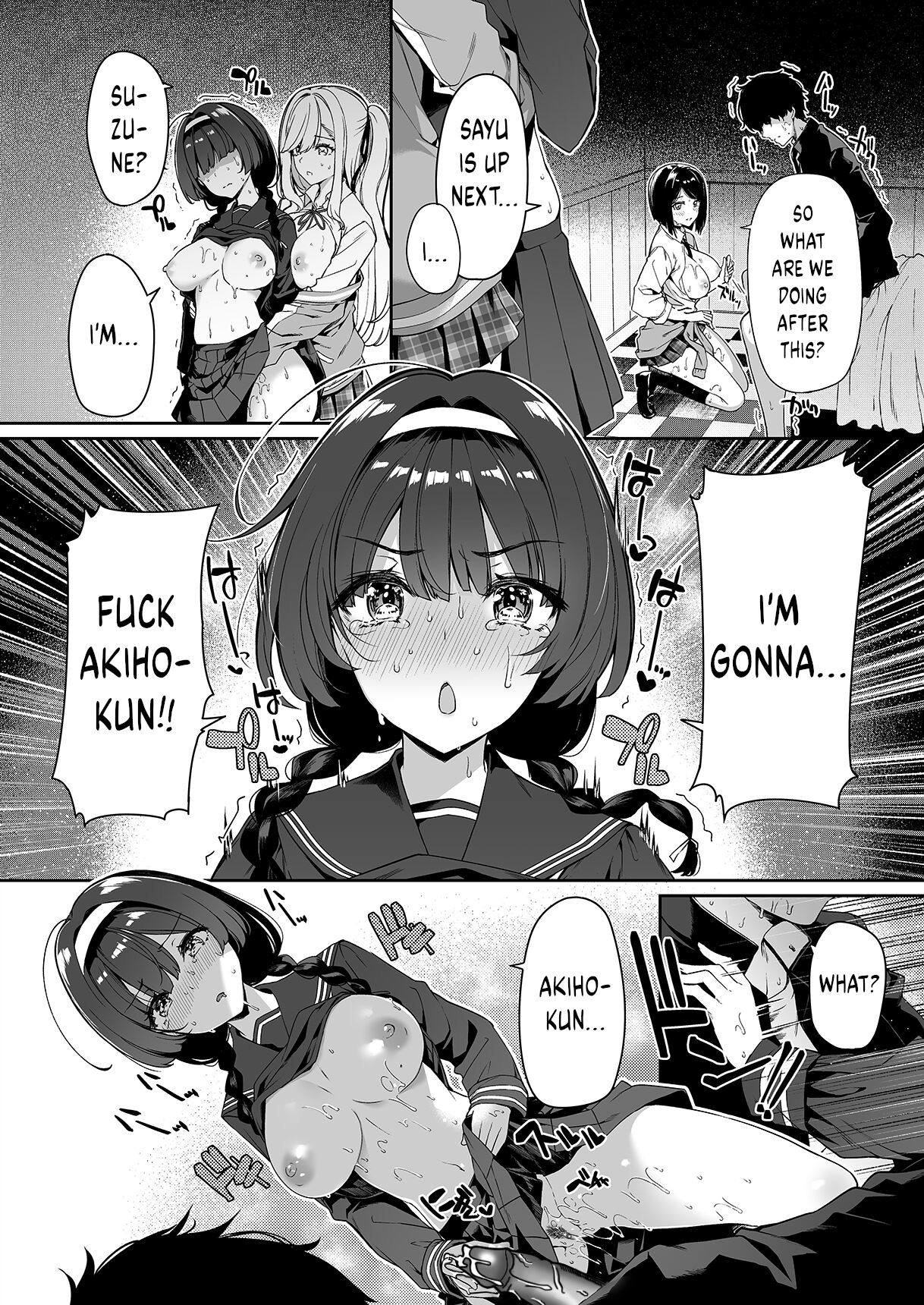 [Bottle Ship Bottler (Kazakura)] InCha Couple ga You Gal-tachi to SEX Training Suru Hanashi [English] {akanameTL} [Decensored] Hentai - Raw  31