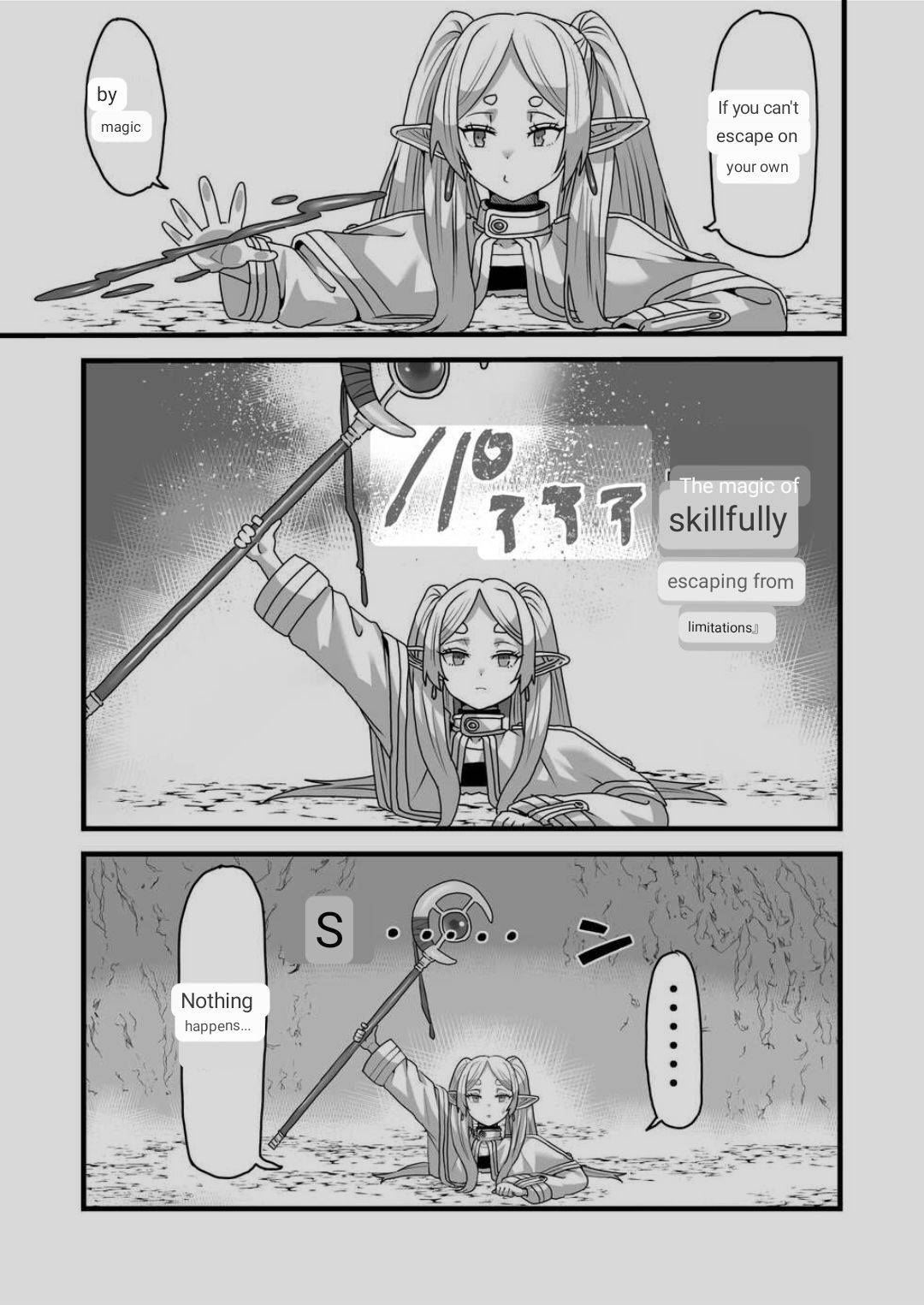 Frieren to Kankaku Shadan Ana page 3 full