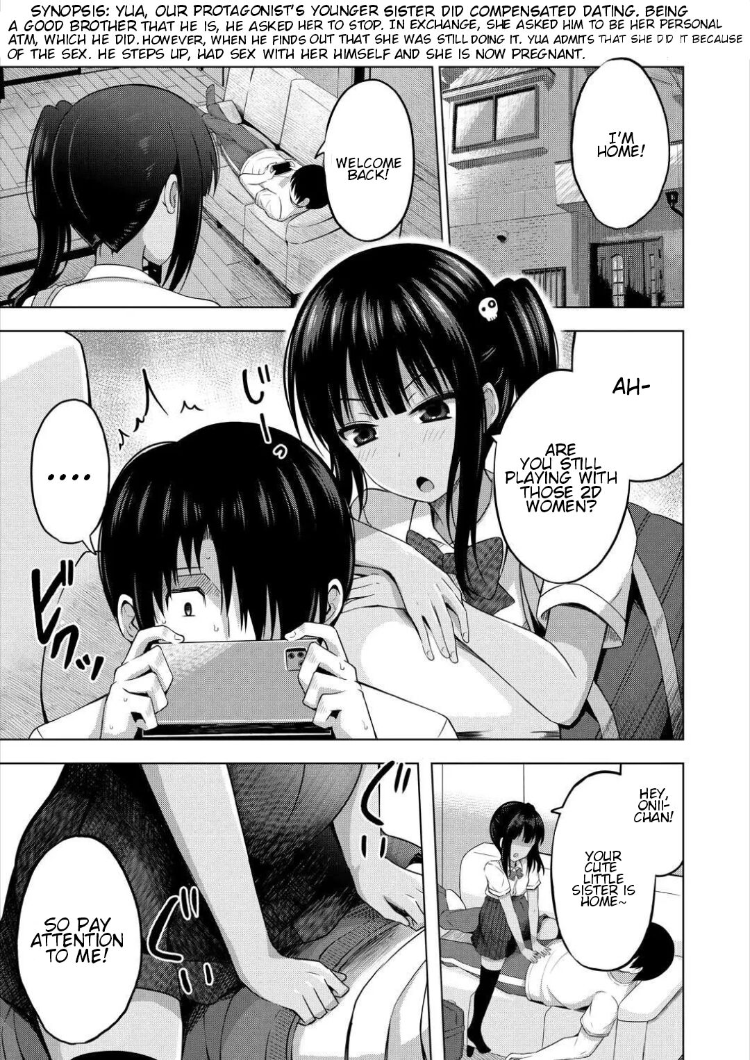 Imouto no Papa ni Narimashita <Kouhen> | I Became My Sister's ATM <Second Part> page 1 full