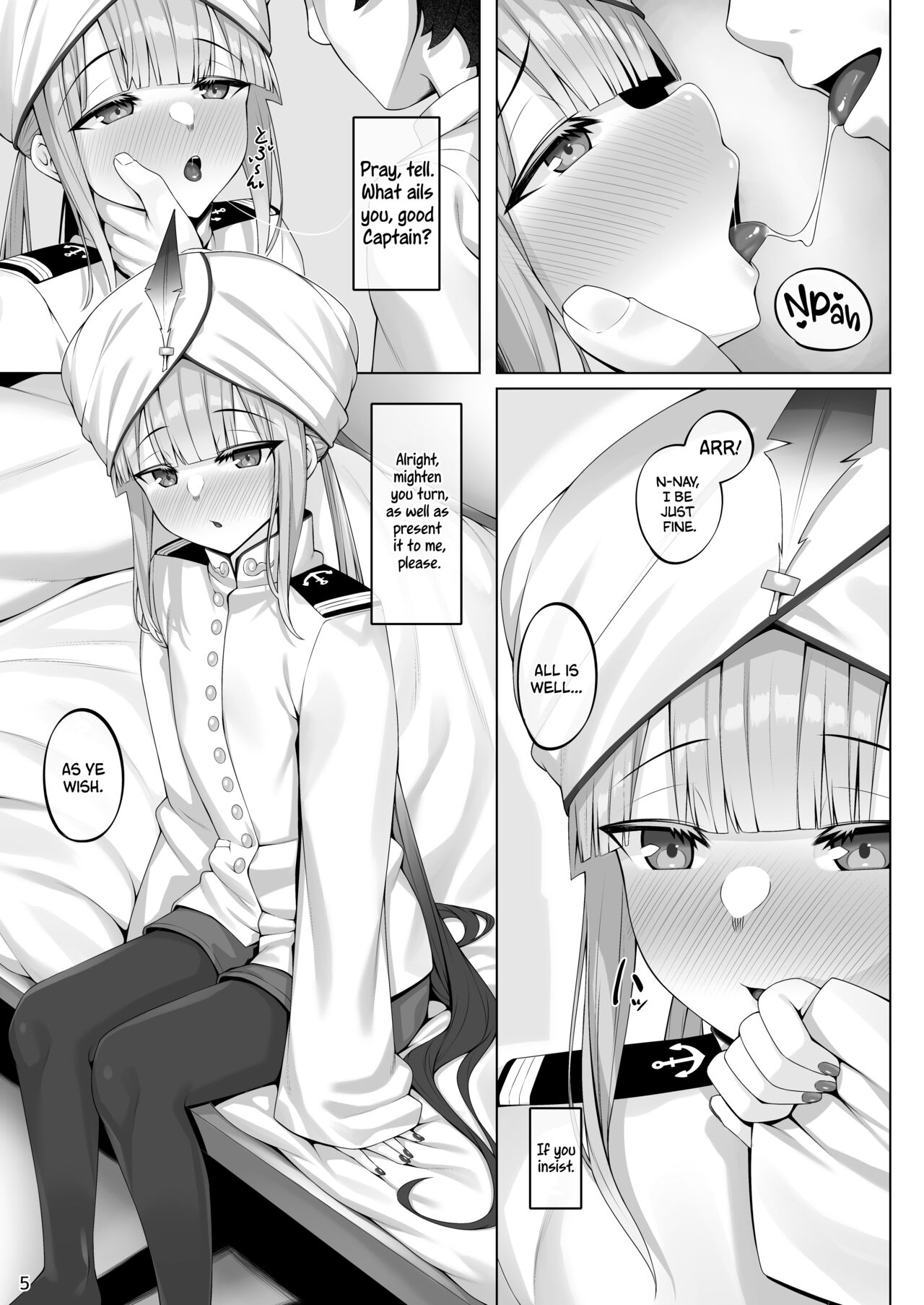 Captain to Iroiro Ecchi Hon | Une affaire mystérieuse page 4 full