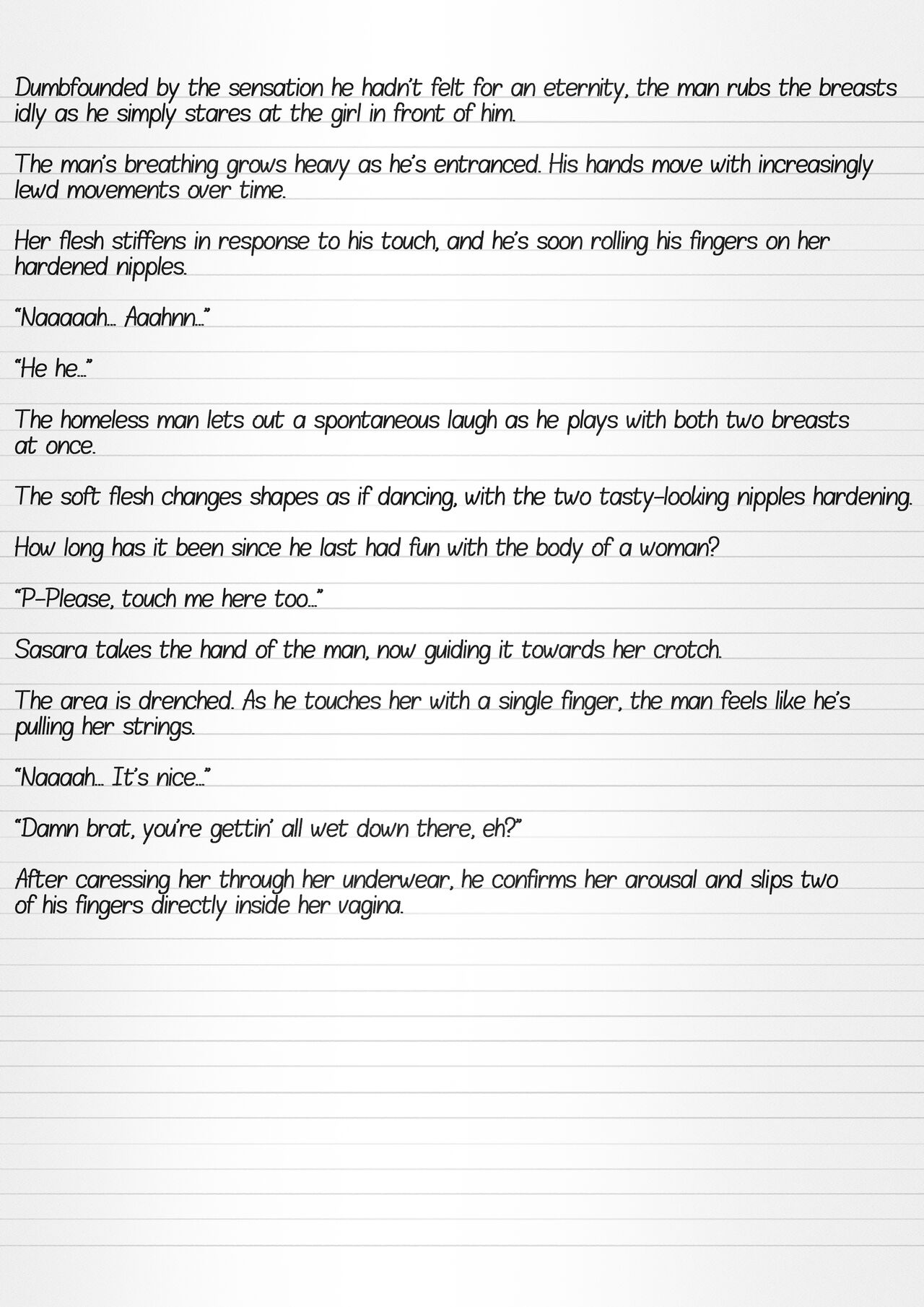 Misuke's Short Stories 12 - Sasara & The Homeless page 6 full