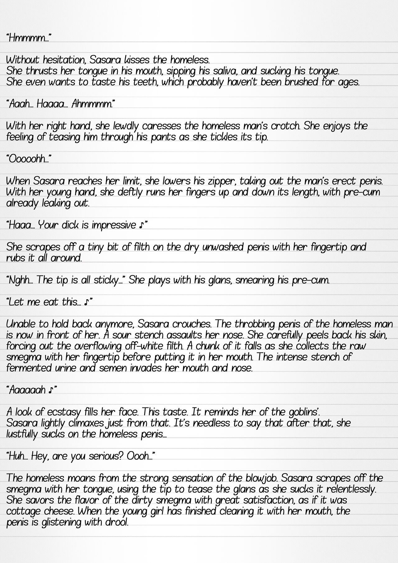 Misuke's Short Stories 12 - Sasara & The Homeless page 8 full