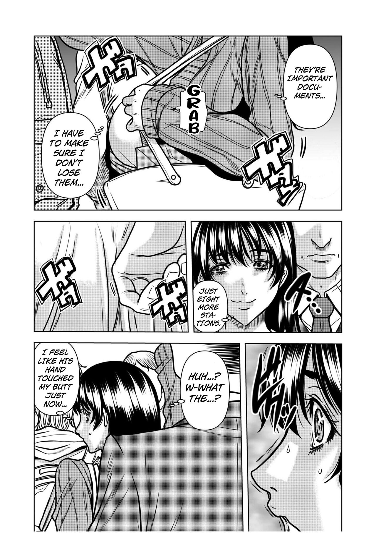 Nure Teru Ne… Chikan Sa Rete Kanji Chatteta  ~ Otto No Jōshi Ni Nando Mo Moteasoba Reta Kedamono SEX Chapter 1 page 5 full