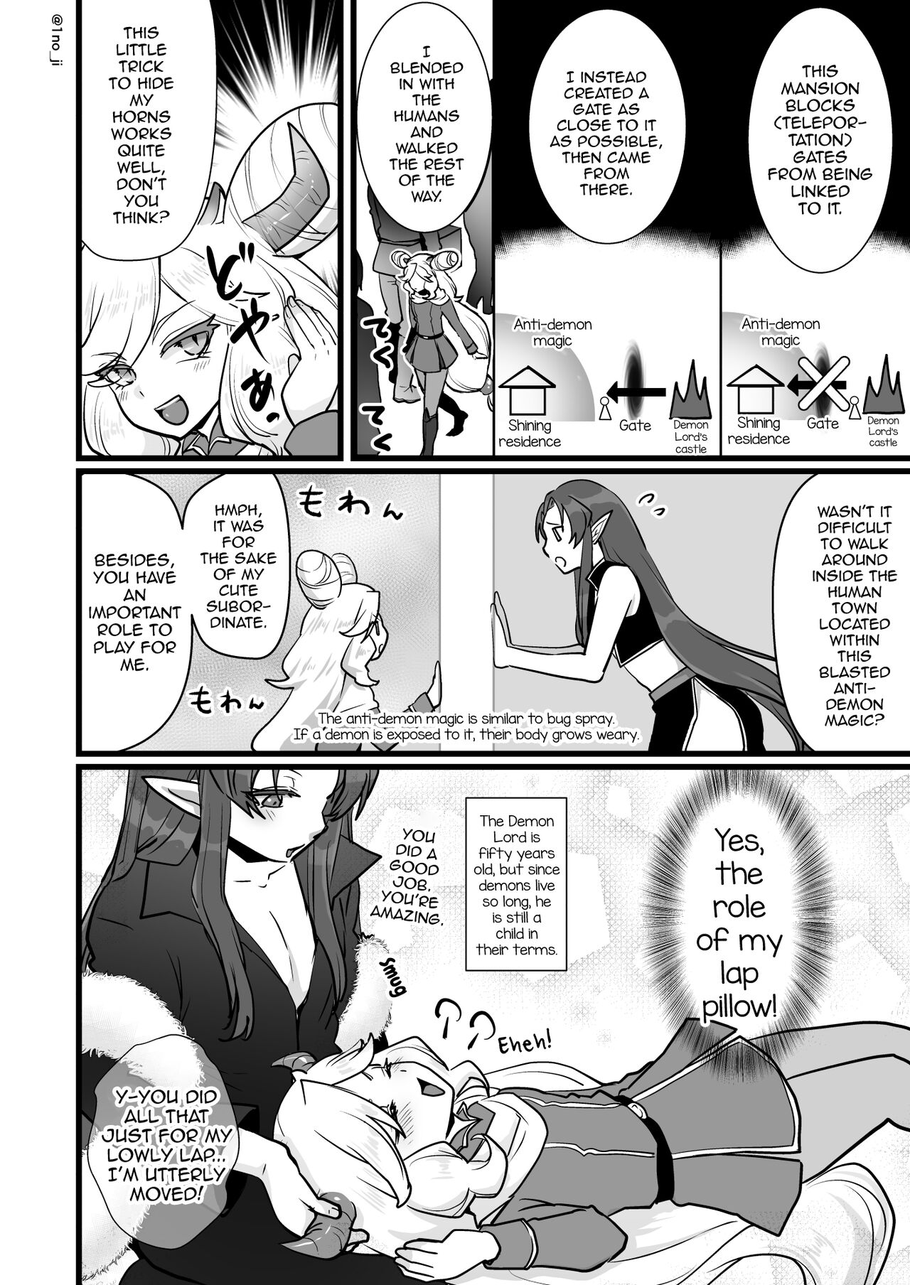 Maou-gun no Moto Kanbu ga Yuusha ni Makete Mesu ni Sareru Hanashi 2 page 9 full