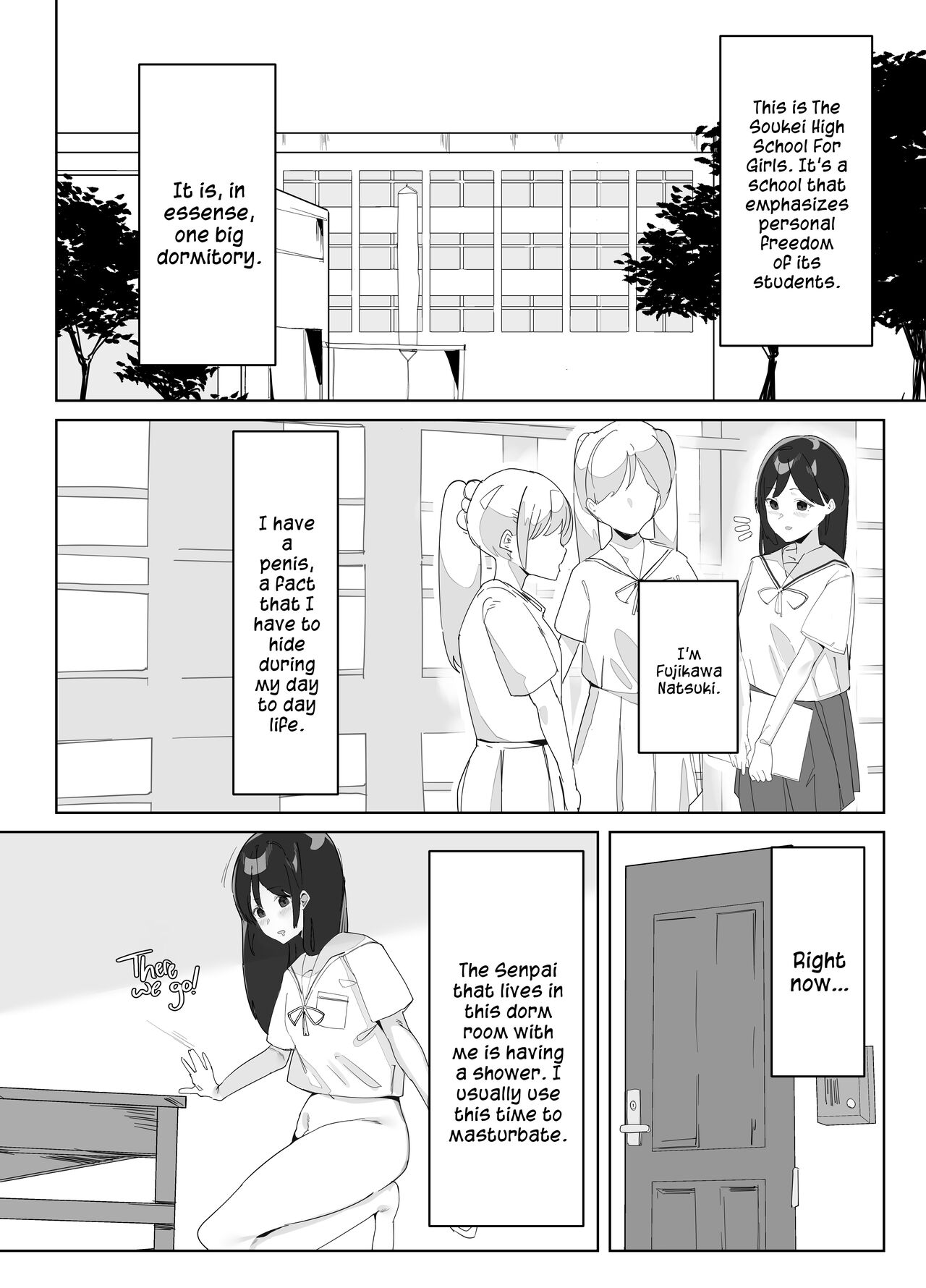 Futanari Musume no Iru Joshiryo | There's A Futanari In The Girls' Dorm page 3 full