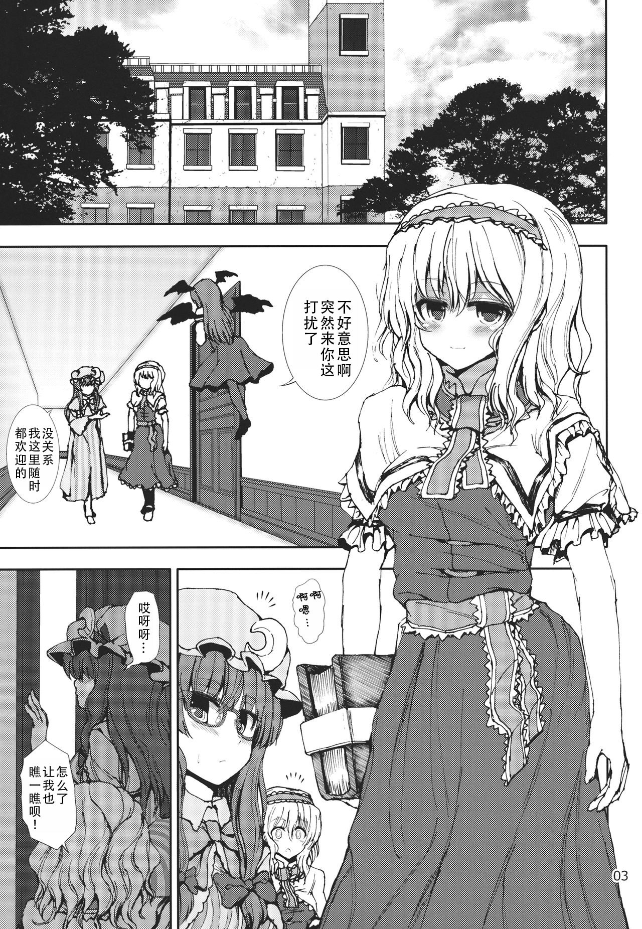 Alice to Patchouli no Yoasobi Time!! | 爱丽丝和帕秋莉的夜间游戏时间!! page 3 full
