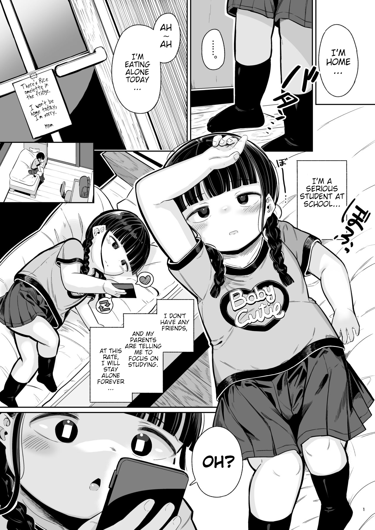 Punipuni Majime Loli ga Ecchi ni Hamacchau made page 1 full