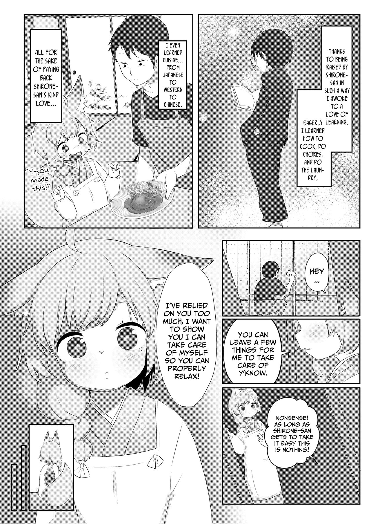 Honne Shirone | True Feelings, Pure Feelings page 3 full