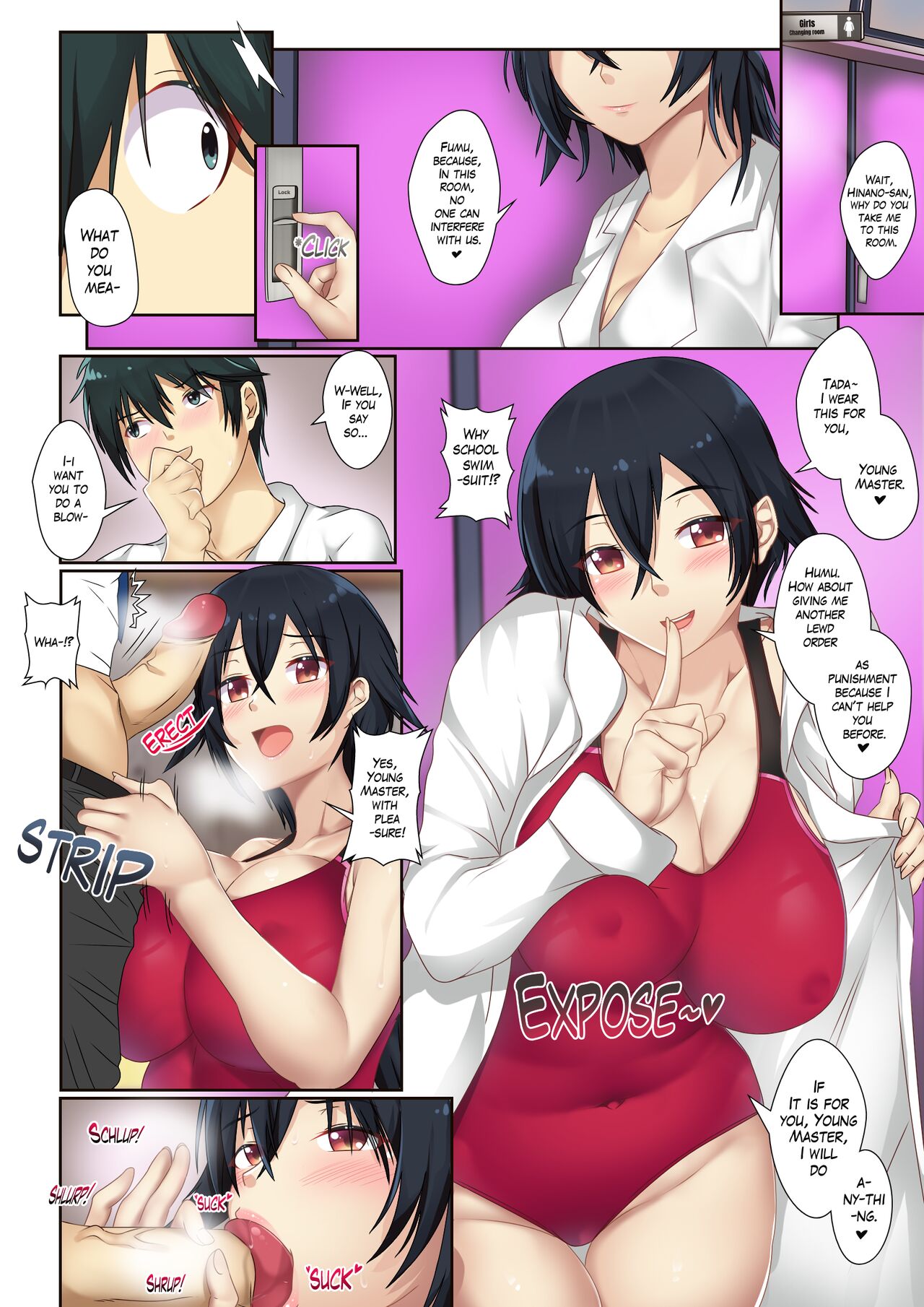 Punish me with your orders, young master. page 5 full