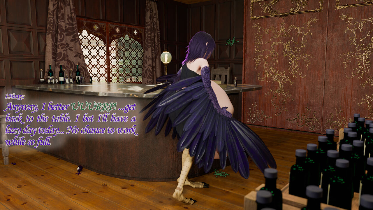 Vore comic "Magia et Plumis" page 10 full