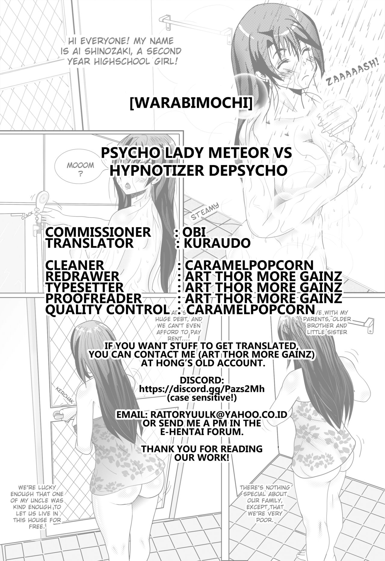 Psycho Lady Meteor VS Hypnotizer Depsycho page 9 full