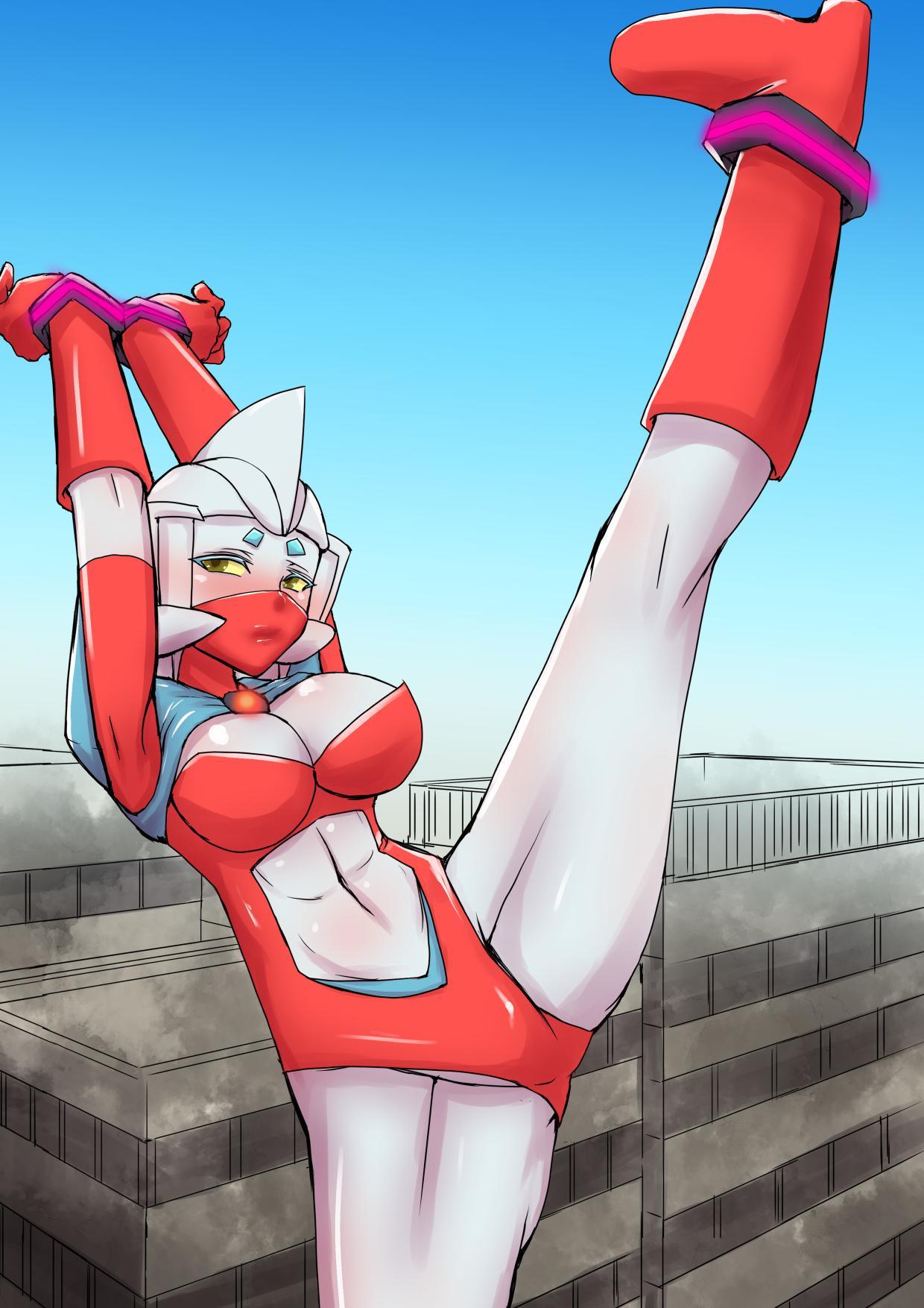 Tokusatsu Heroine Series BADEND page 2 full