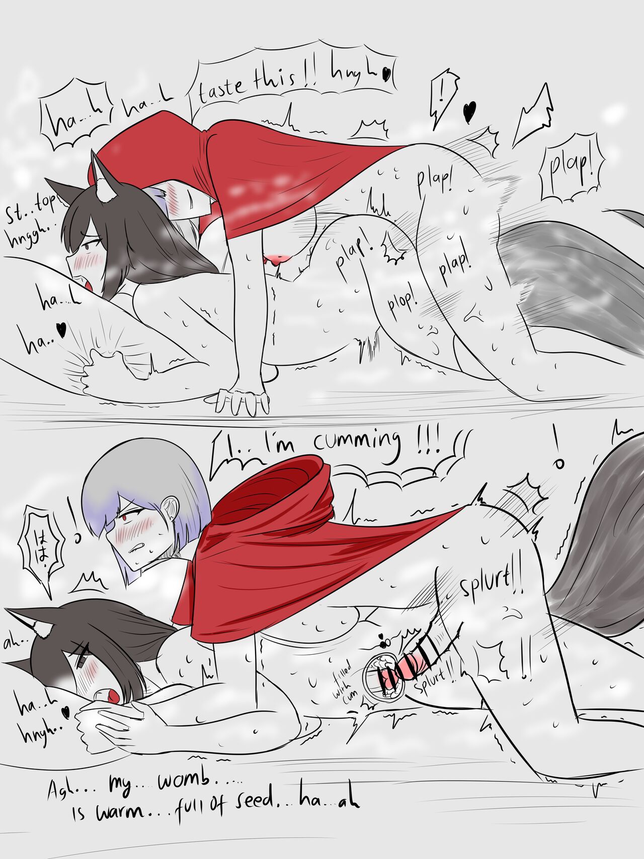 Skinsuit Madness:The little Riding Hood page 5 full