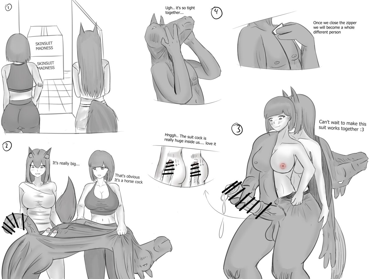 Skinsuit Madness:The little Riding Hood page 6 full