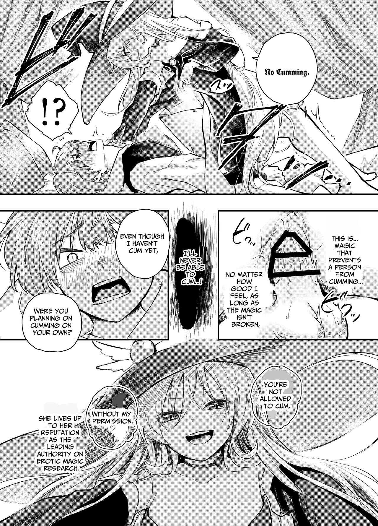 Wagamama Majo to Shasei Kinshi Seikatsu | Ejaculation Prohibition Life With A Selfish Witch page 9 full